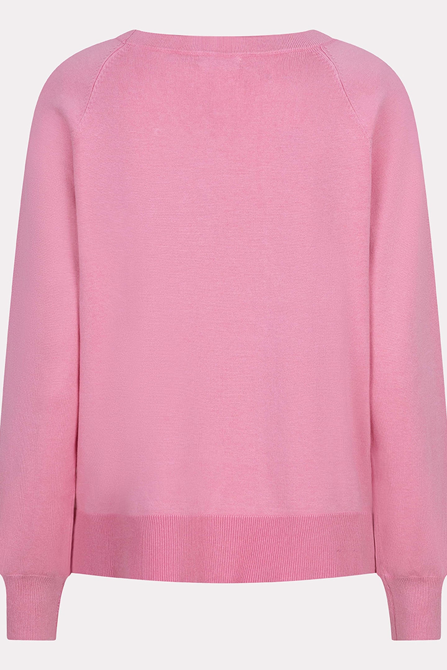 SWEATER RAGLAN BASIC KNIT ROSE 5