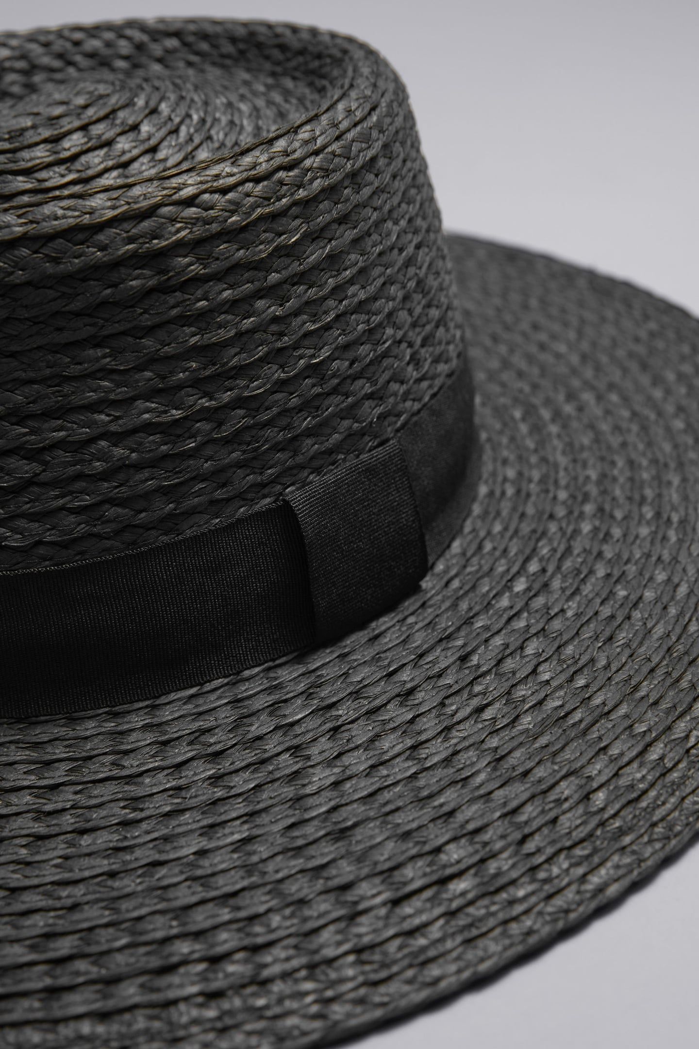 OPPLI STRAW HAT BLACK 2