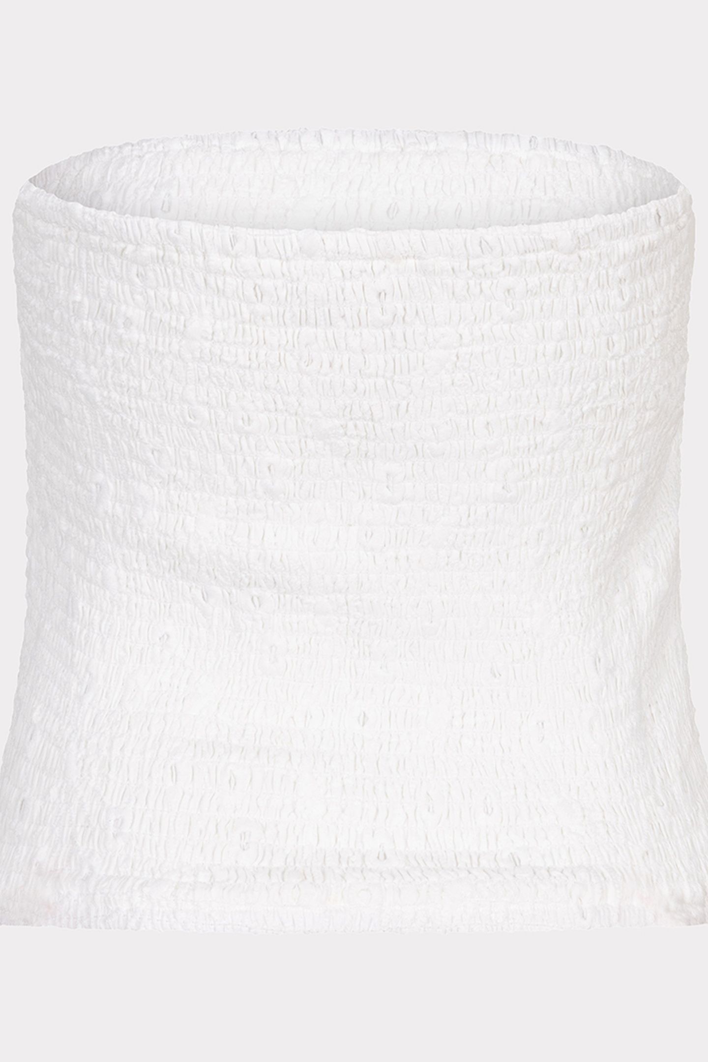 TOP BANDEAU EMBROIDERY FLOWER OFF WHITE 4