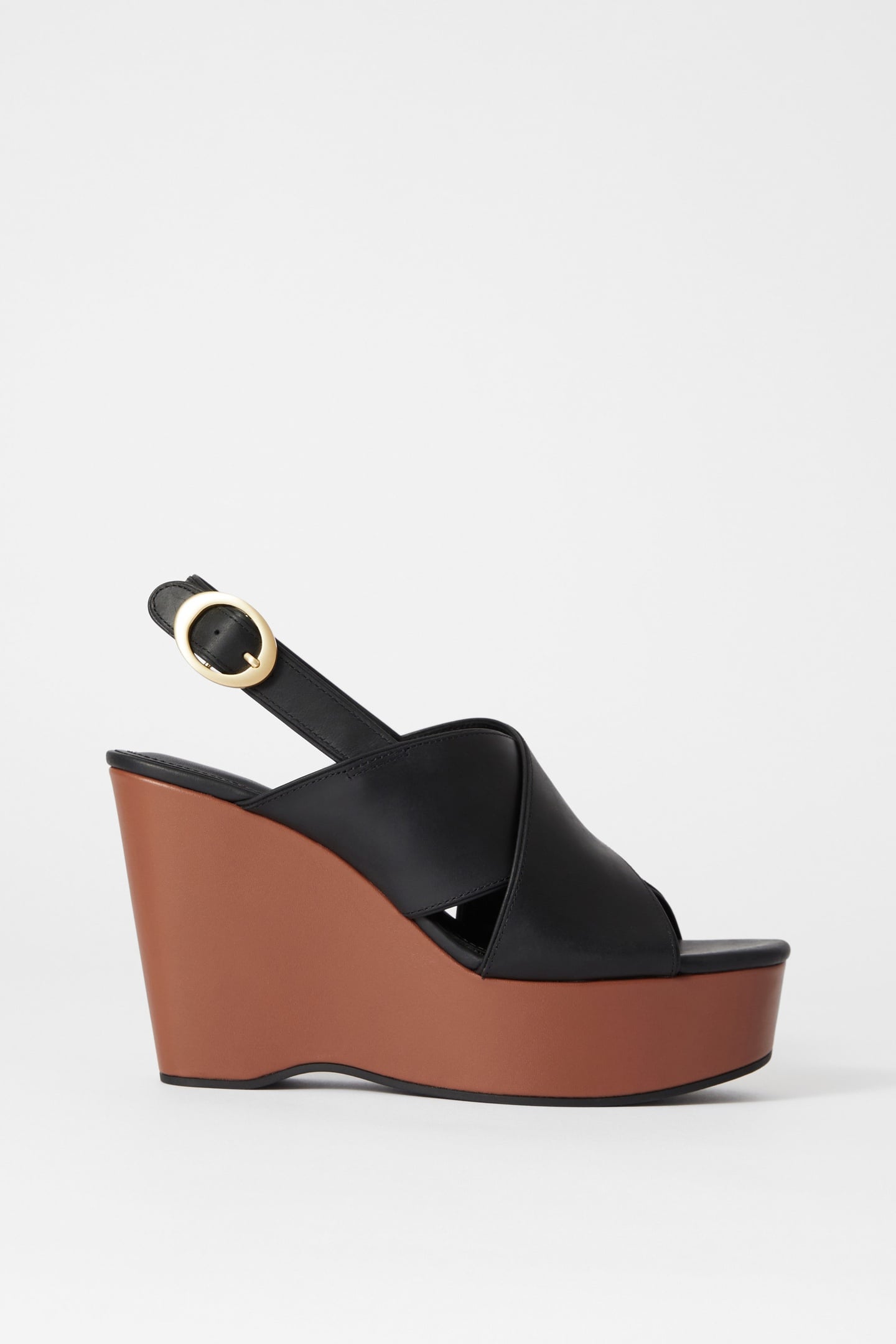 BOBBI WEDGE SANDALETTE BLACK 1