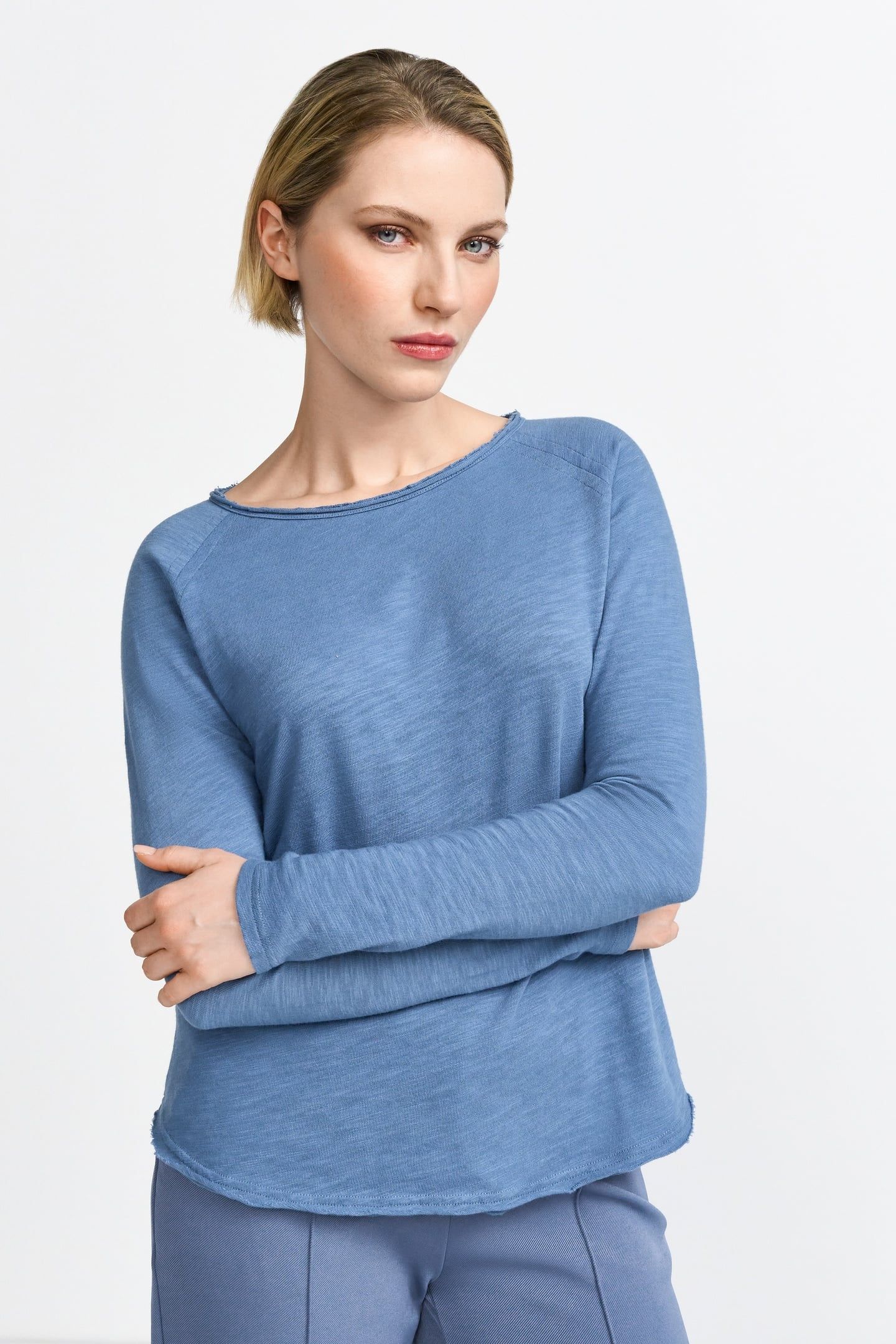ORGANIC HEAVY JERSEY VINTAGE BLUE 2