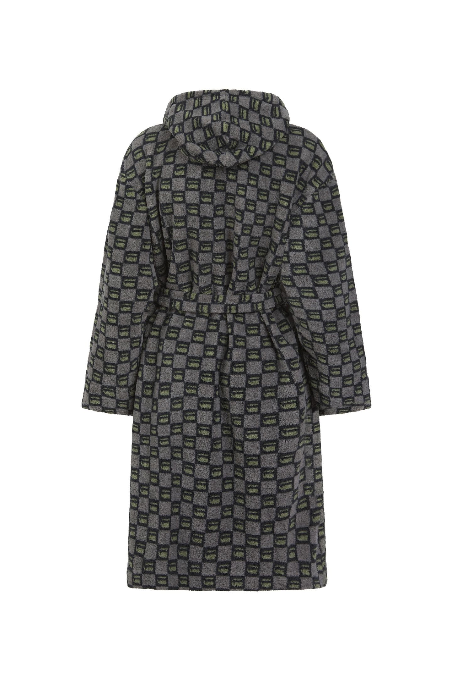 XENIA BATHROBE STEEL GRAY MULTI 2