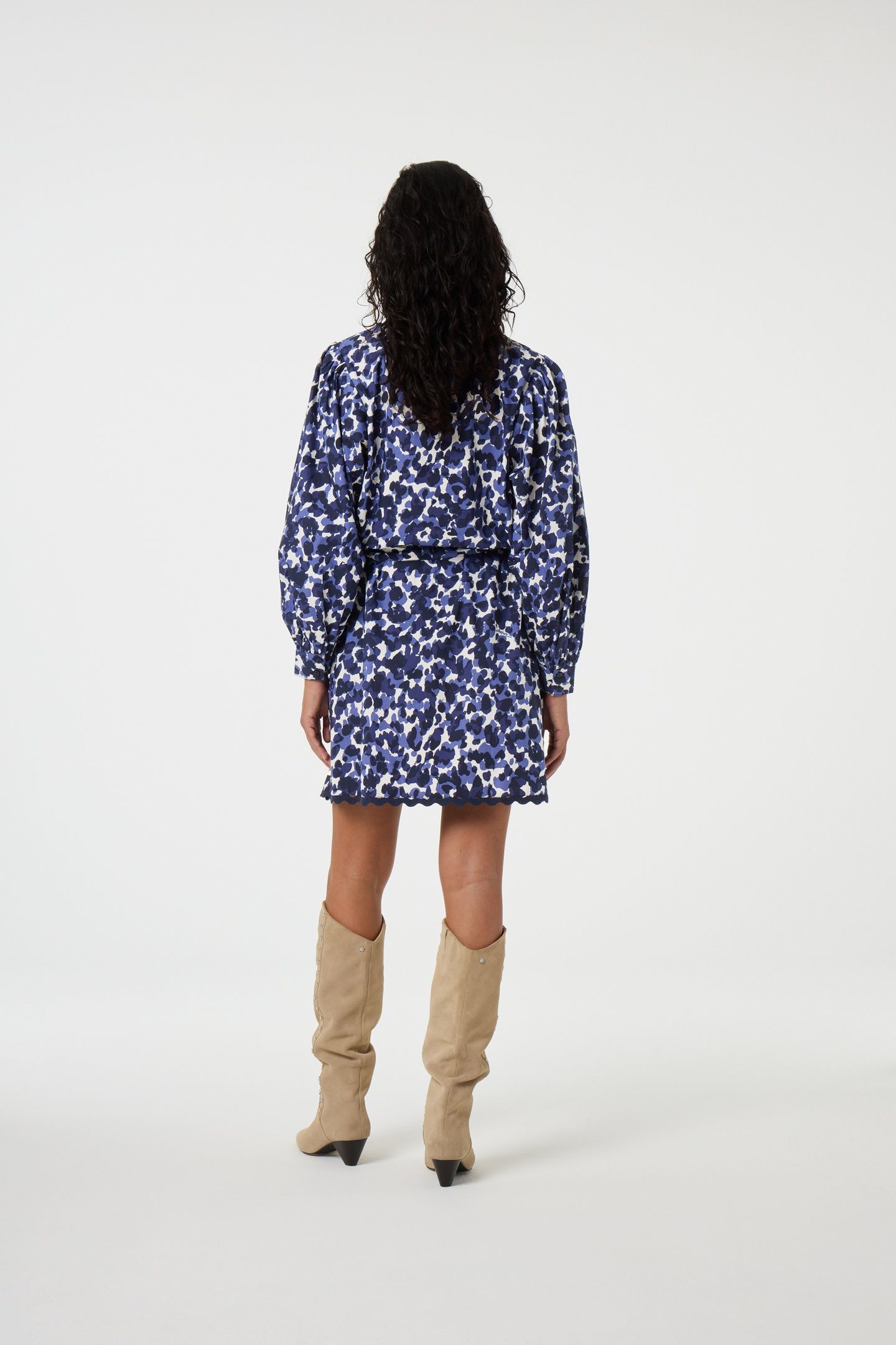 DIAZ DRESS AFTER MIDNIGHT BLUE/ 3
