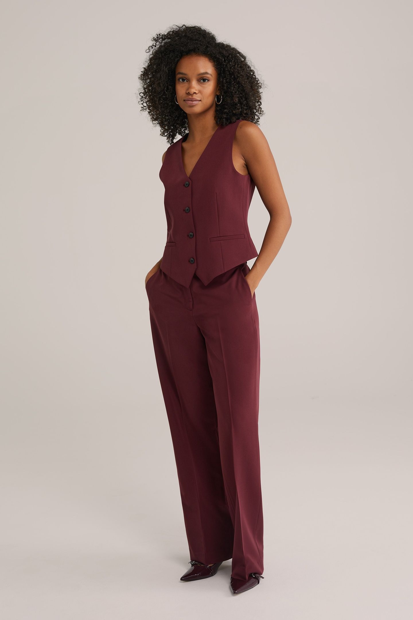 TROUSER VINTAGE RED 1