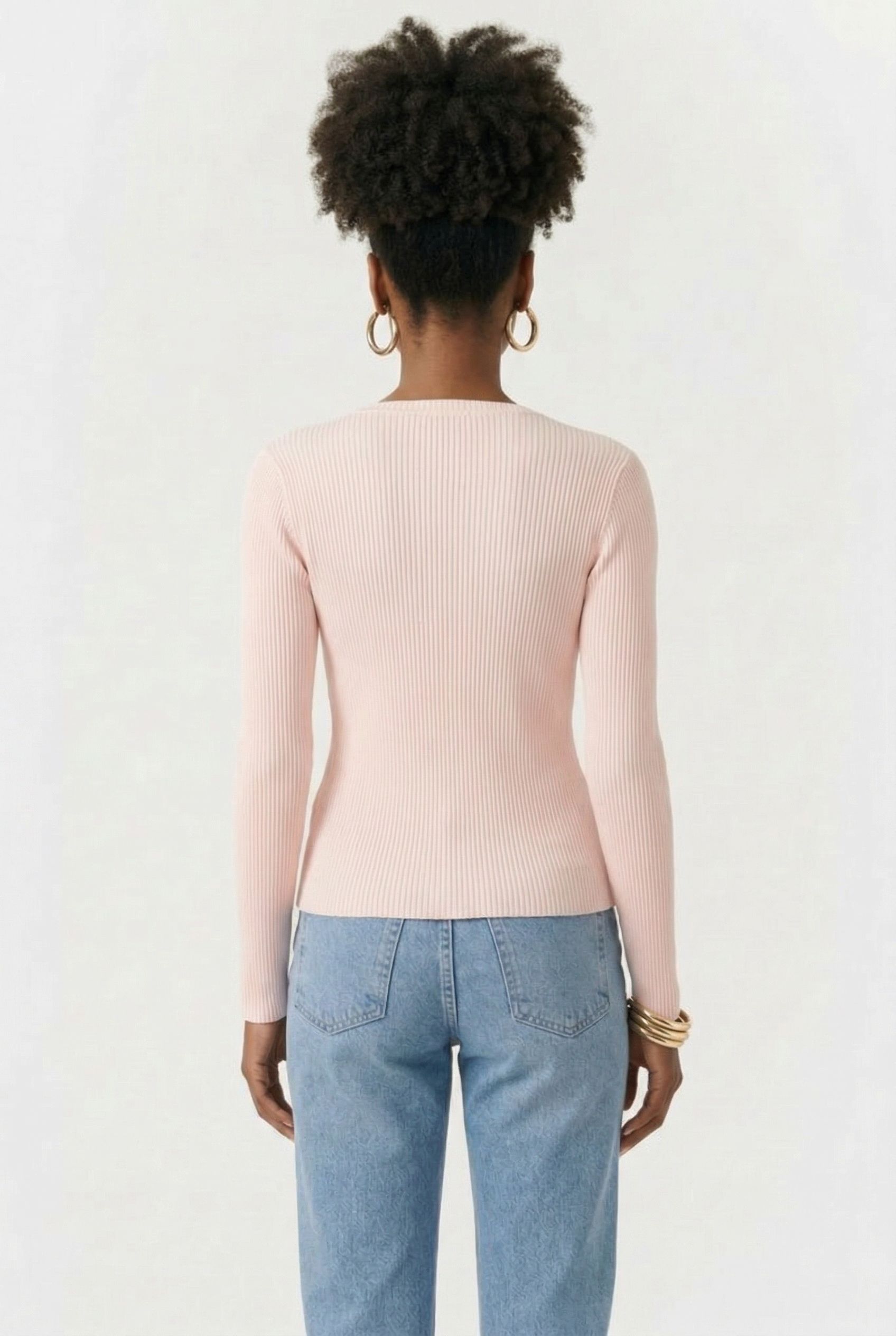 PETER PLEATED TOP PINK 2