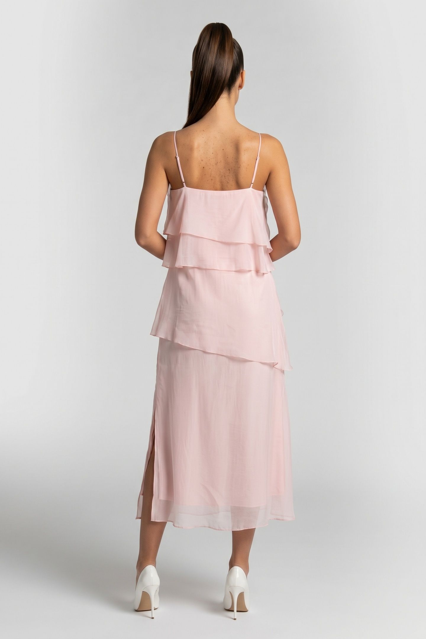 CLAUDETTE DRESS PINK 2