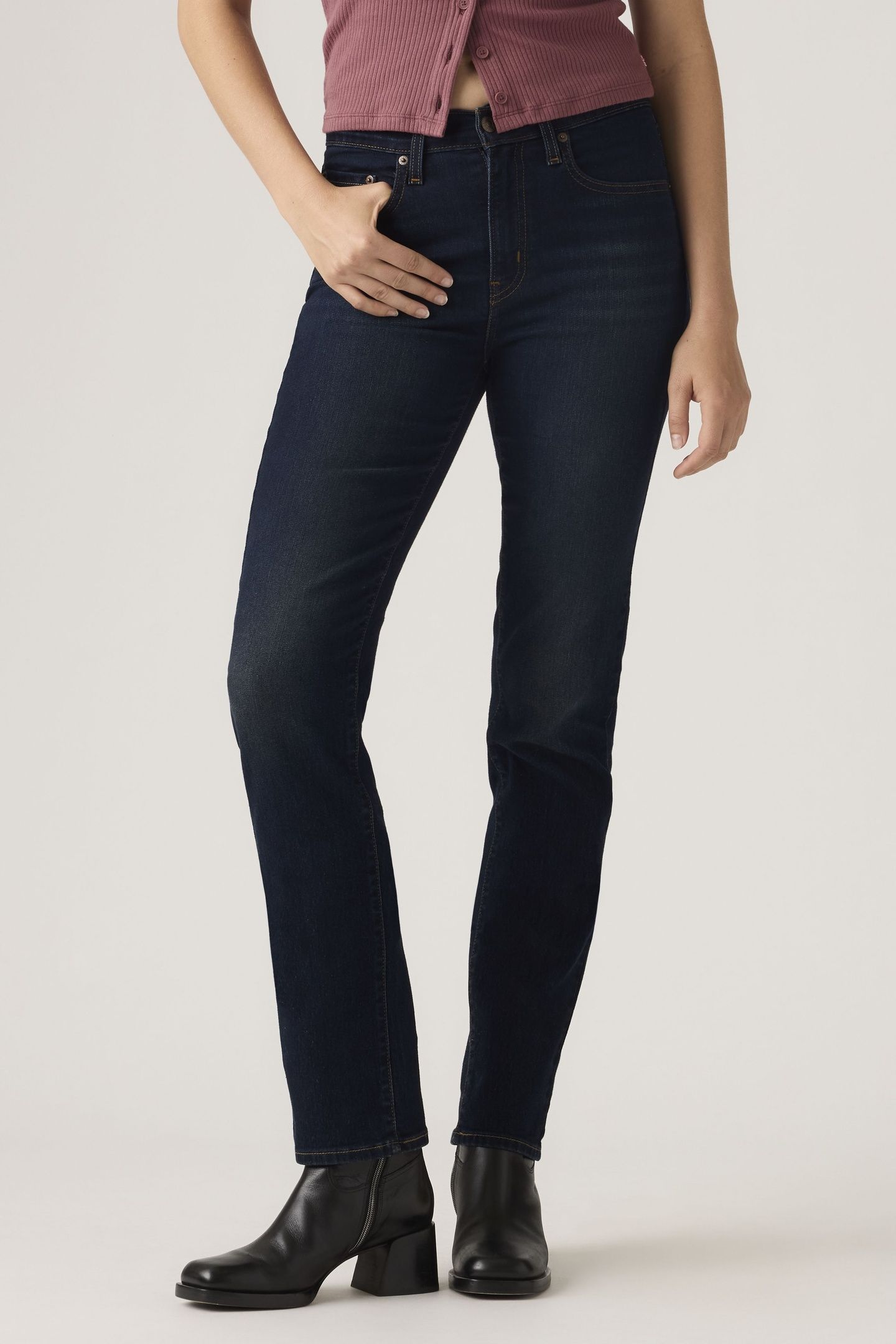 724™ HIGH RISE STRAIGHT JEANS 3