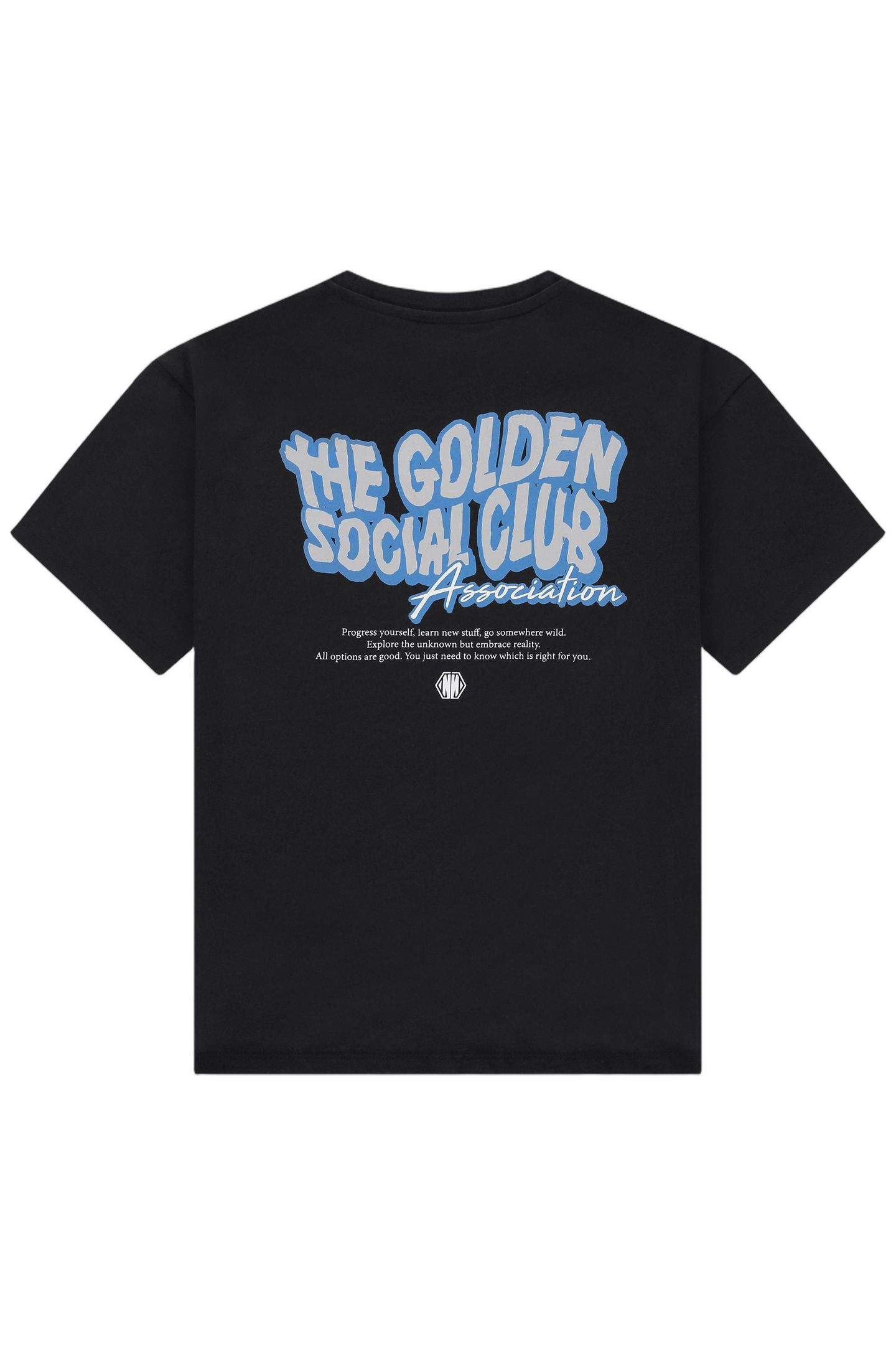 GOLDEN OVERSIZED T-SHIRT BLACK 3