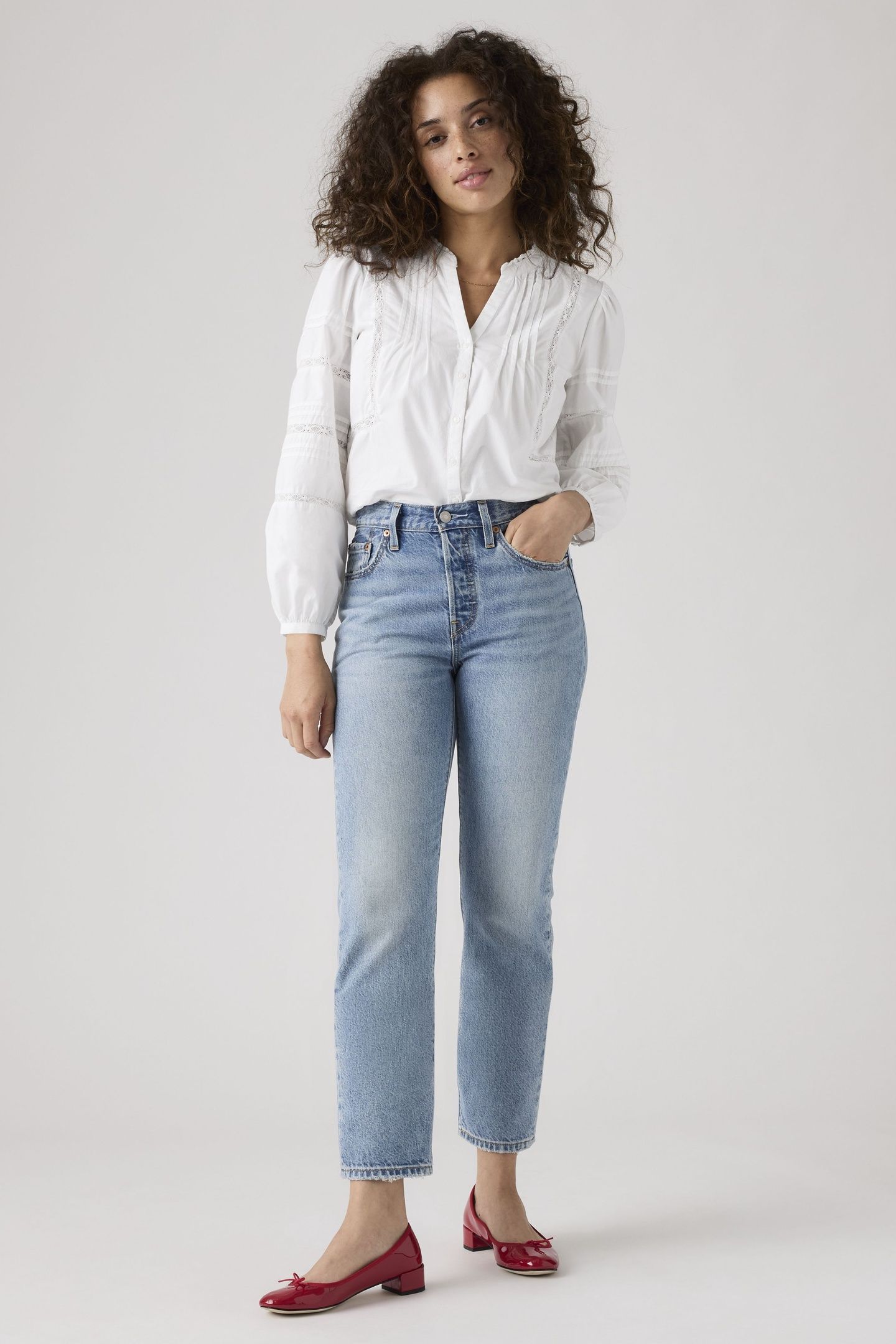 501® ORIGINAL LIGHTWEIGHT CROPPED JEANS 3