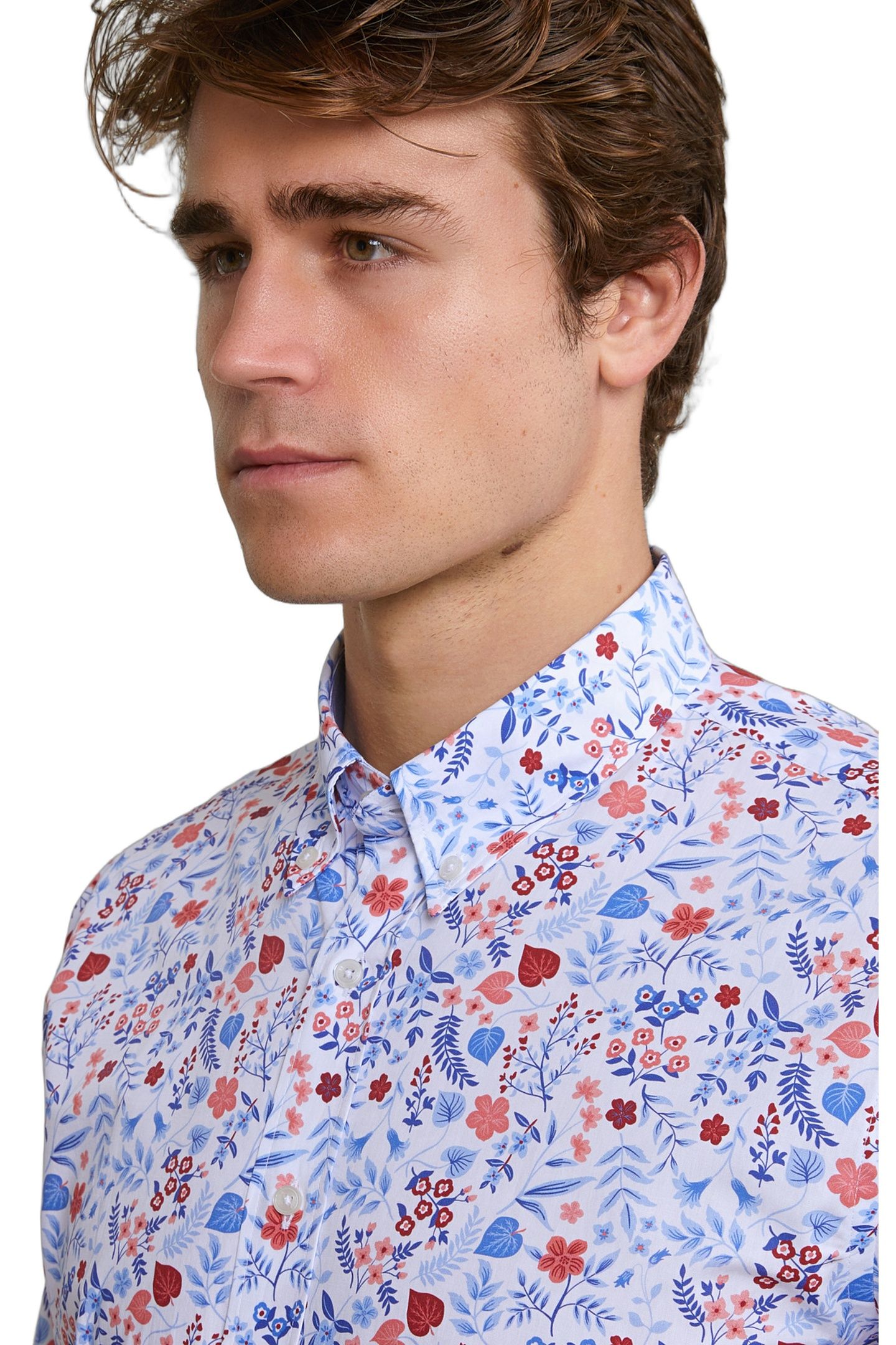CUSTOM FIT FLORAL SHIRT MULTI 4