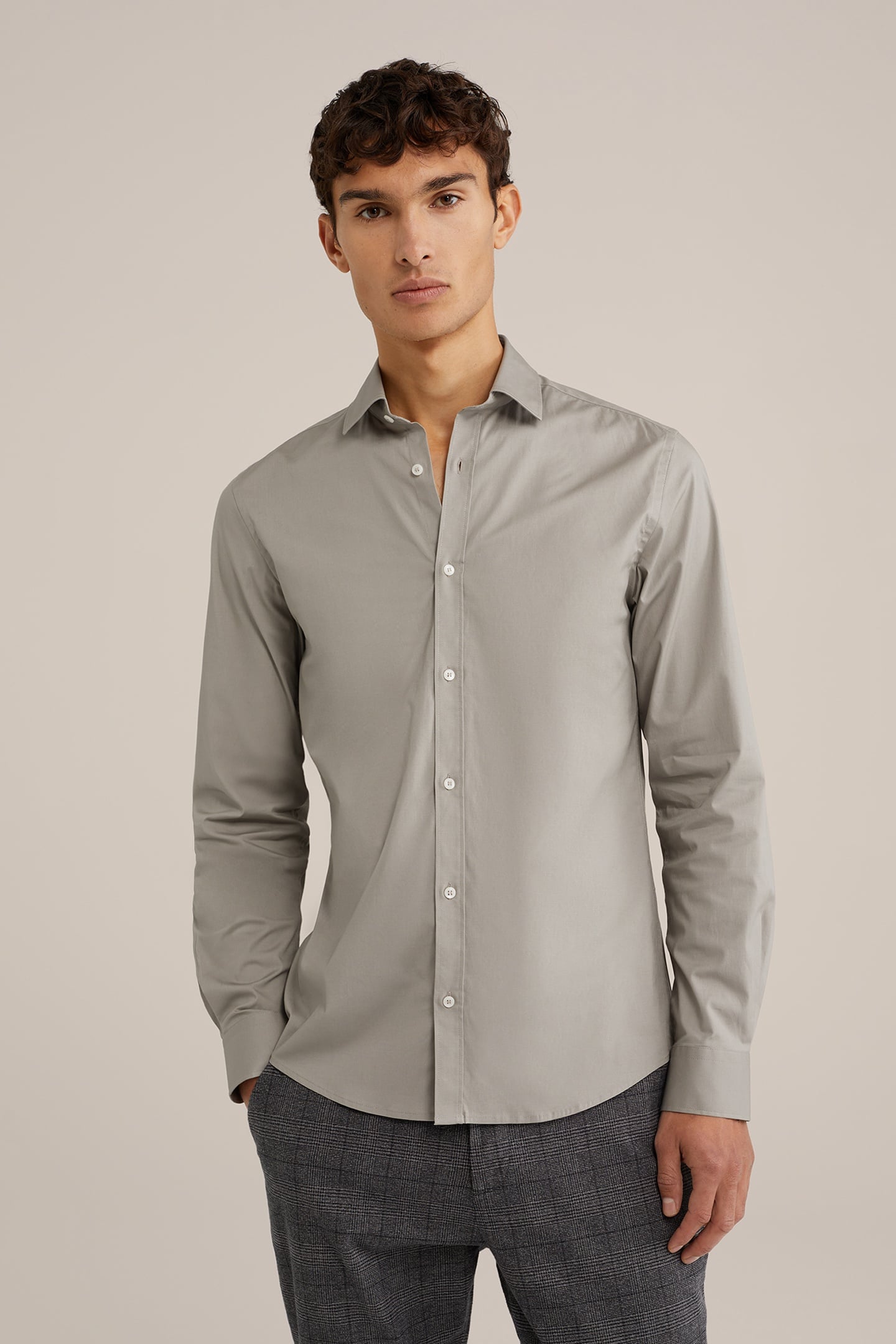 SHIRT GREYISH GREEN 1