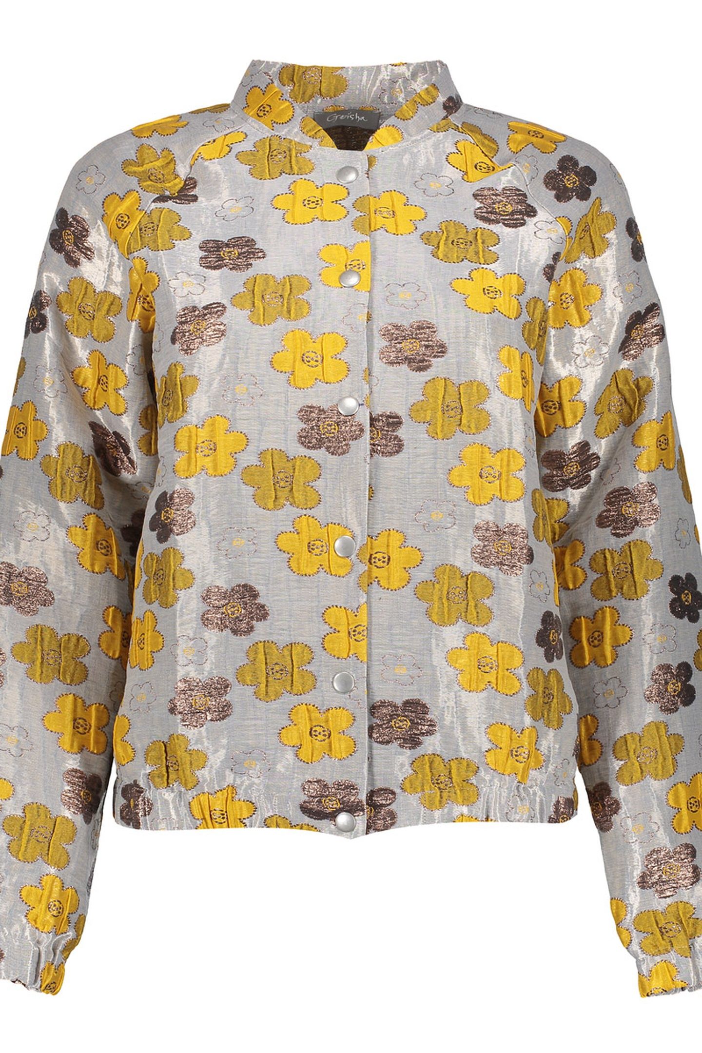 JACKET GREY/YELLOW 1