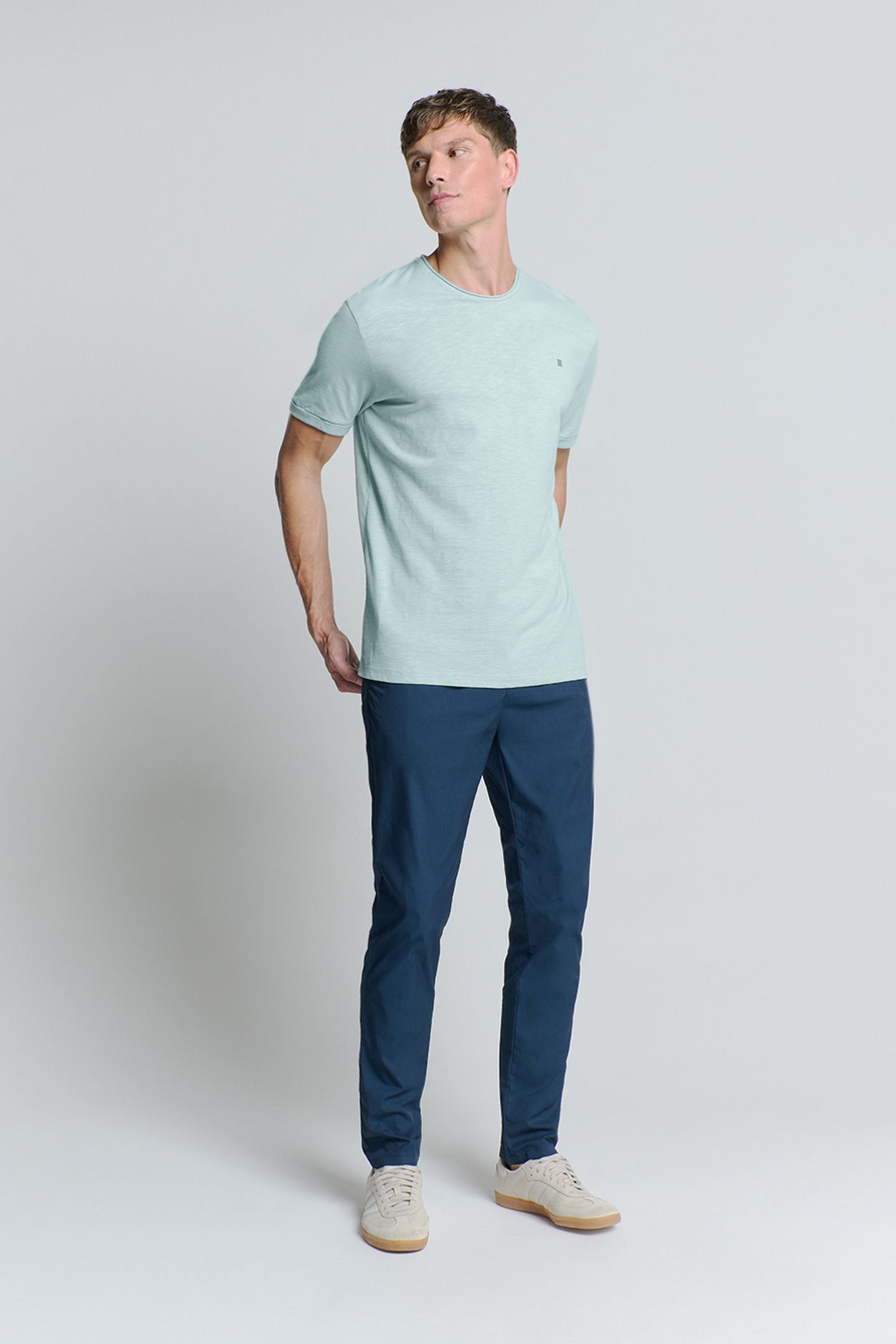 T-SHIRT CREWNECK SLUB ICE 1