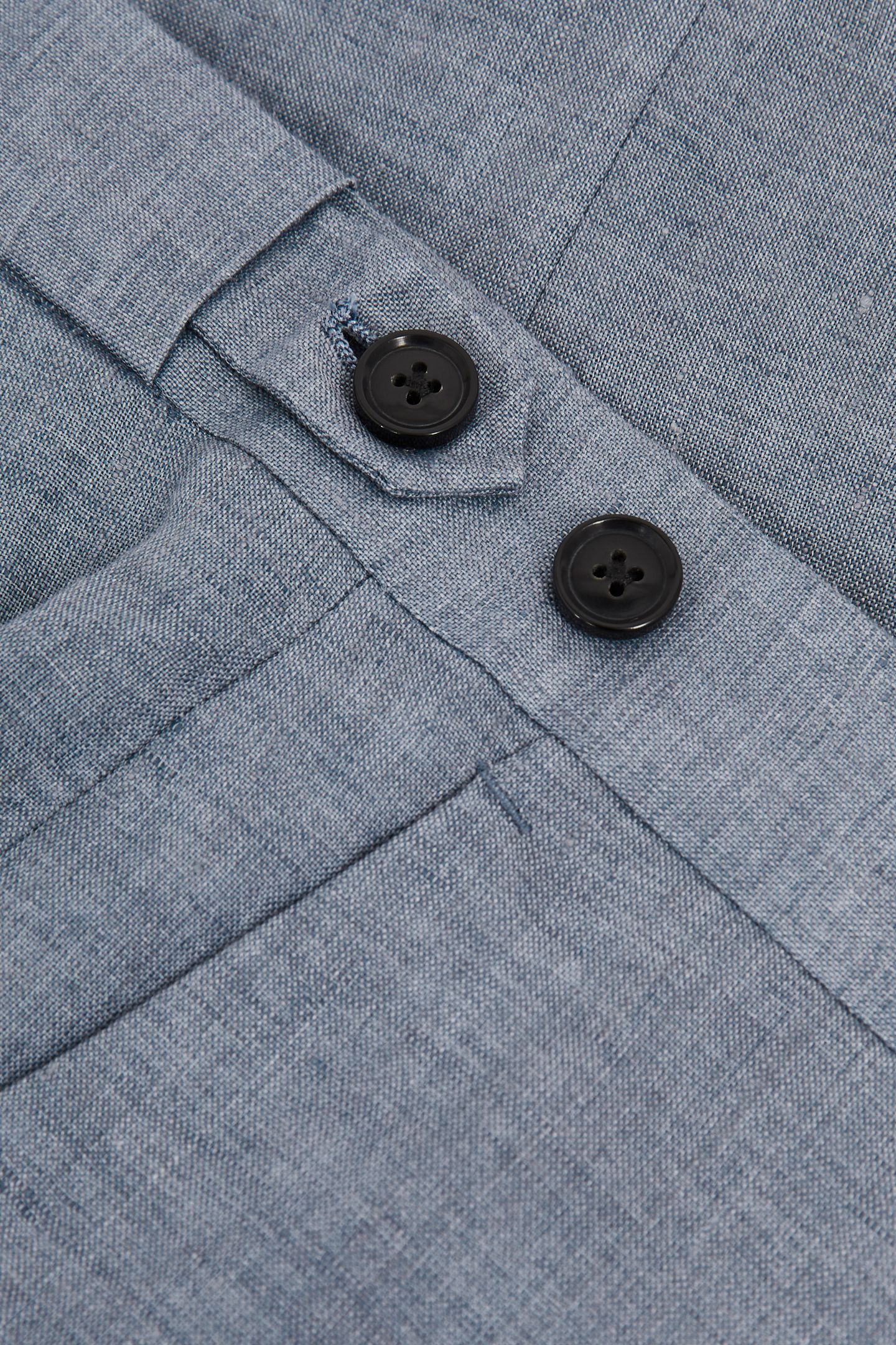 LINEN SLIM MIXER TROUSER AIRFORCE BLUE 7