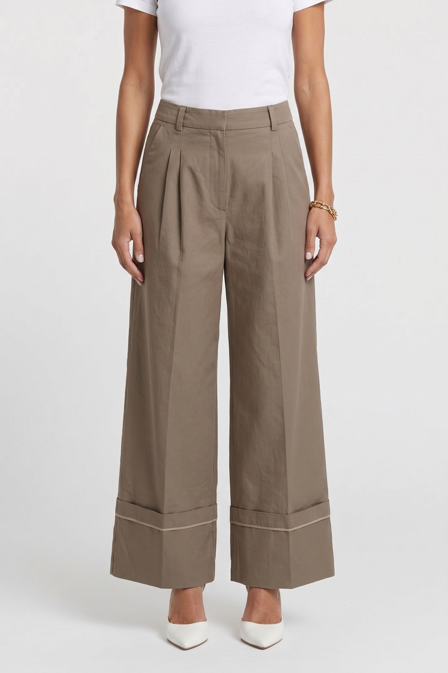 ROSSO TROUSERS BEIGE 1