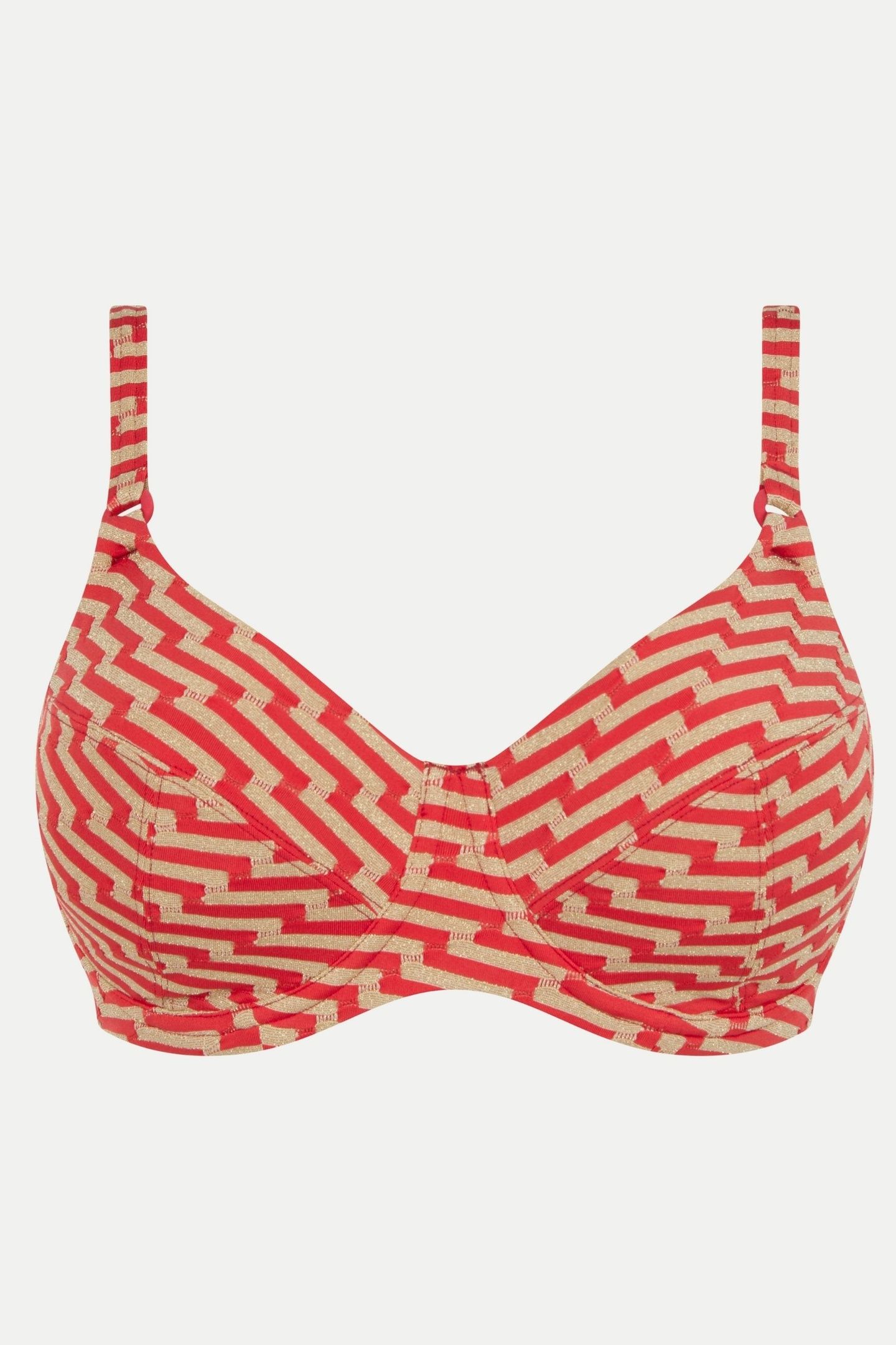 SW BRA UNDERW. COVERING GOLDEN RED 3