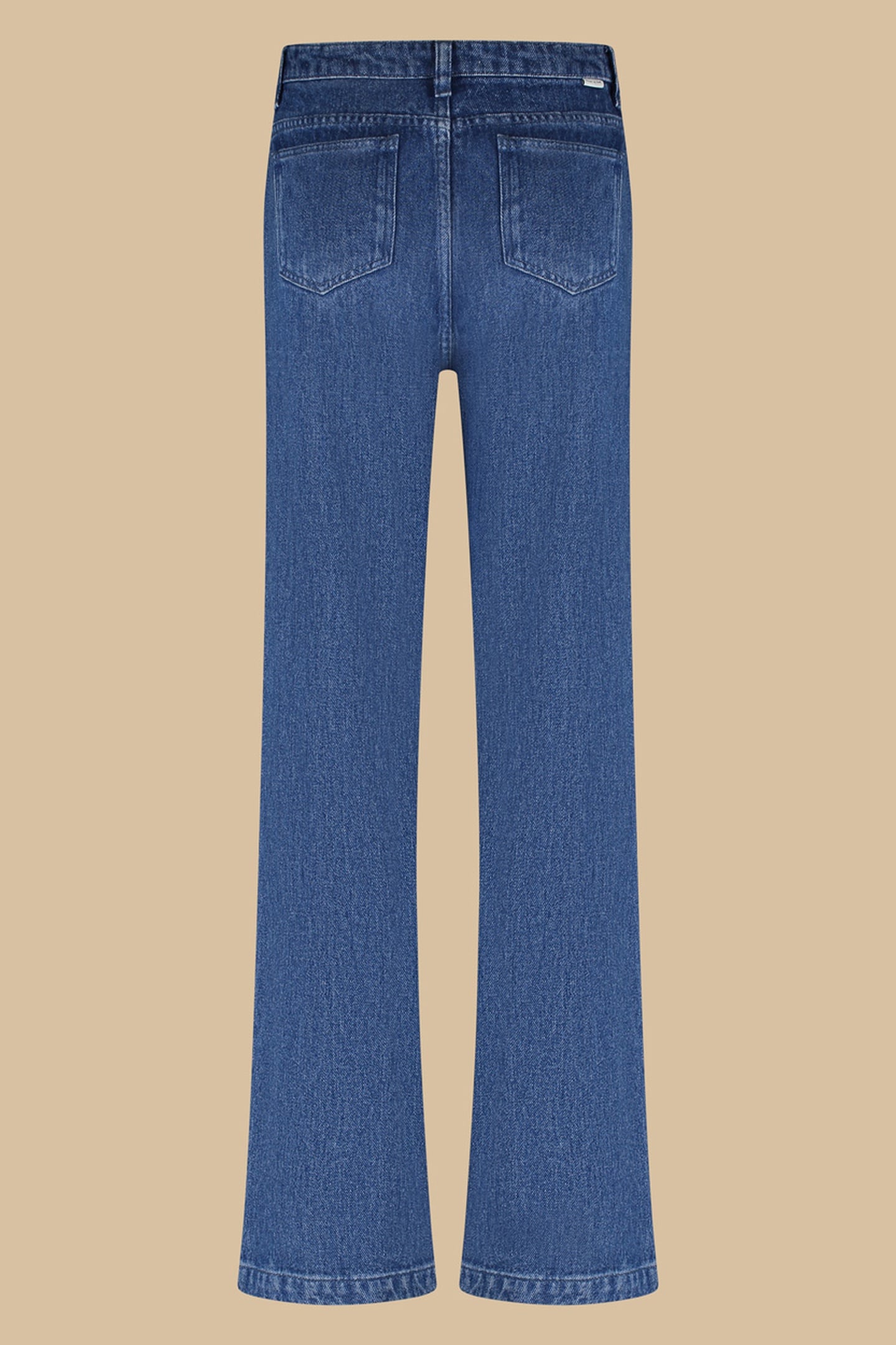 LORI WIDE LEG DENIM DEEP POOL BLUE 2