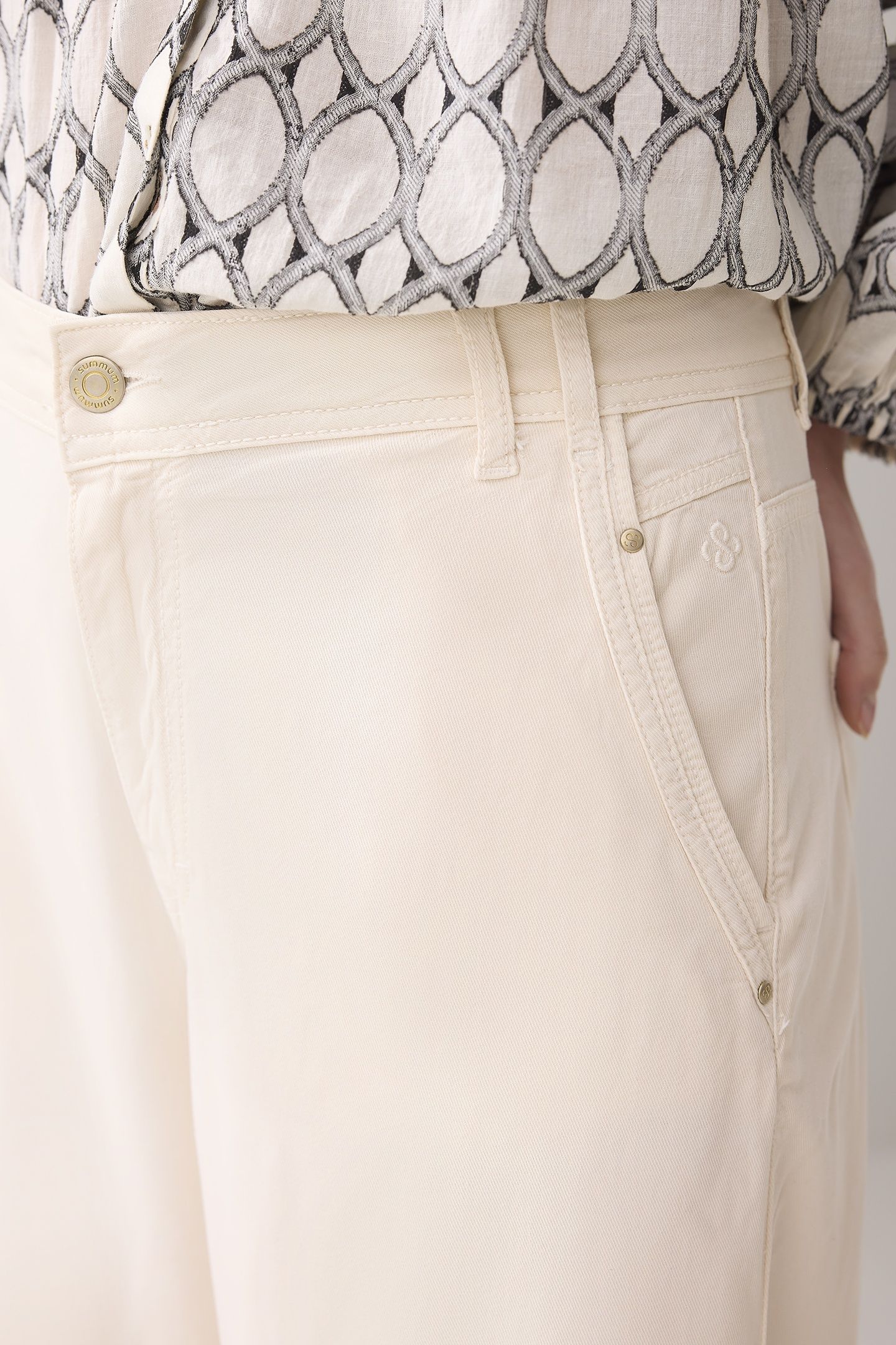 WIDELEG SKYE TENCEL IVORY 4