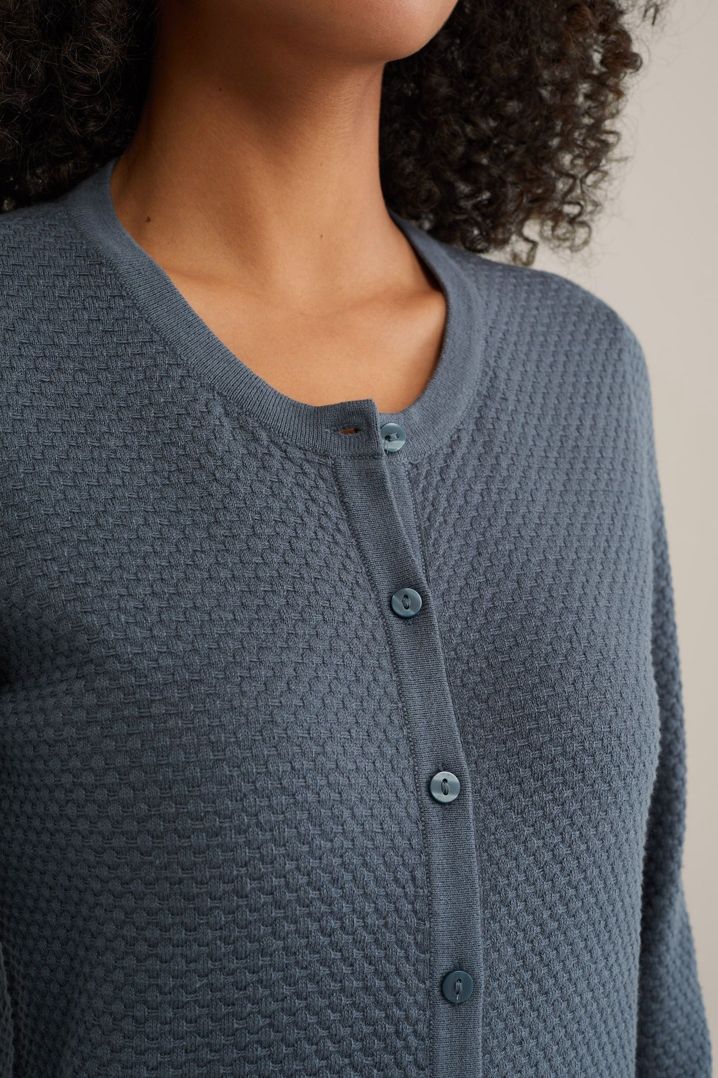 KNITTED CARDIGAN GREEN BLUE 5