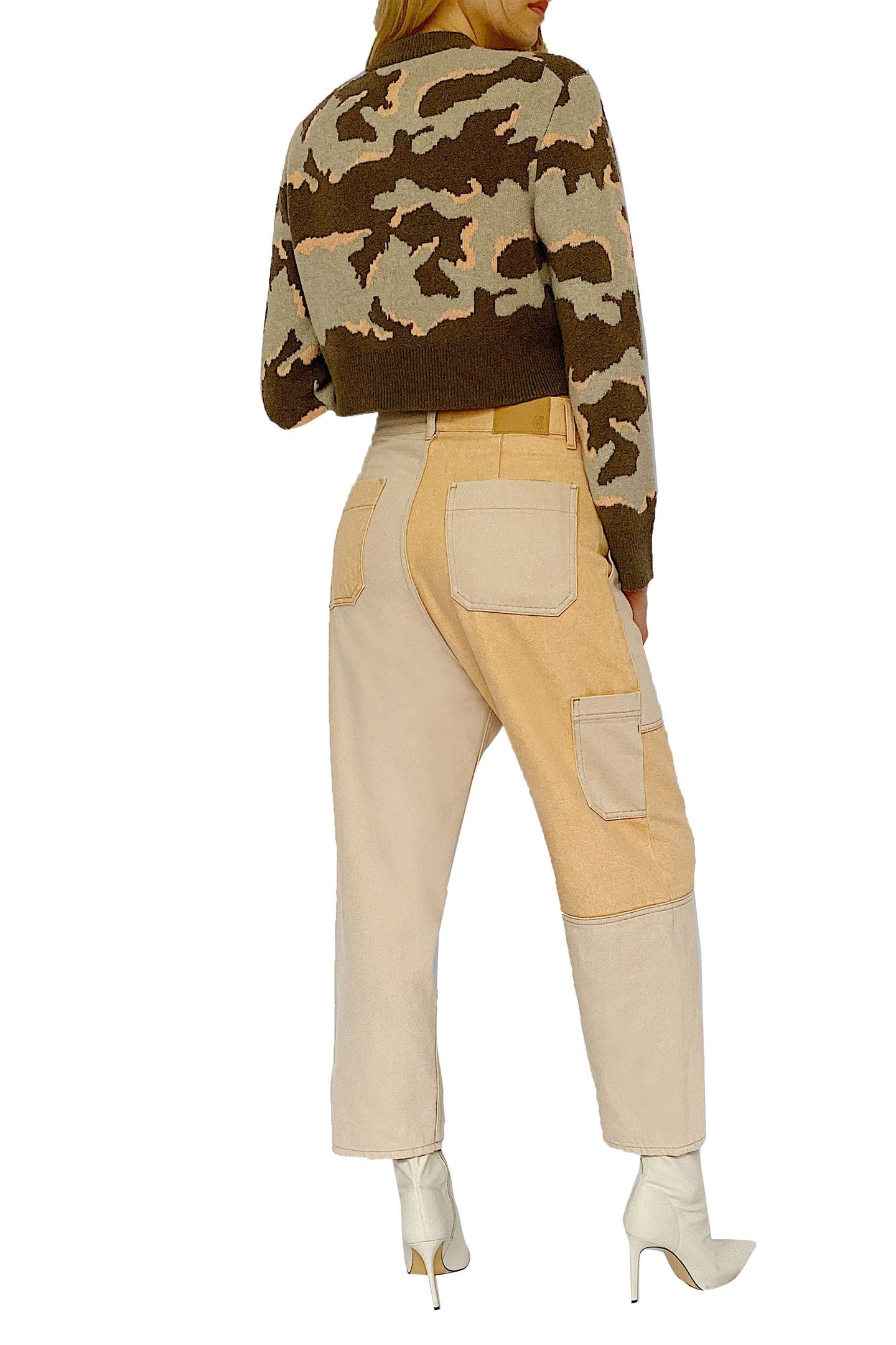 KYLAH CAMO L/S CREW NK JUMPER DEMOSS/SFTTRUF/DUSPI 2