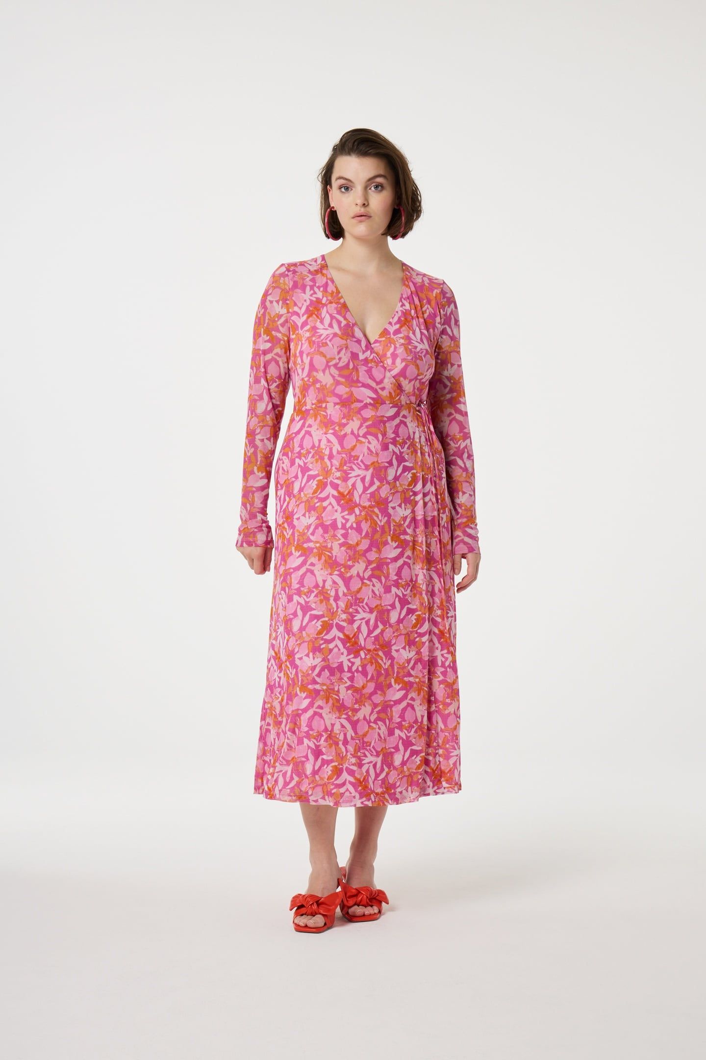 NATTY DRESS PINK GLOW/TANGERINE 1