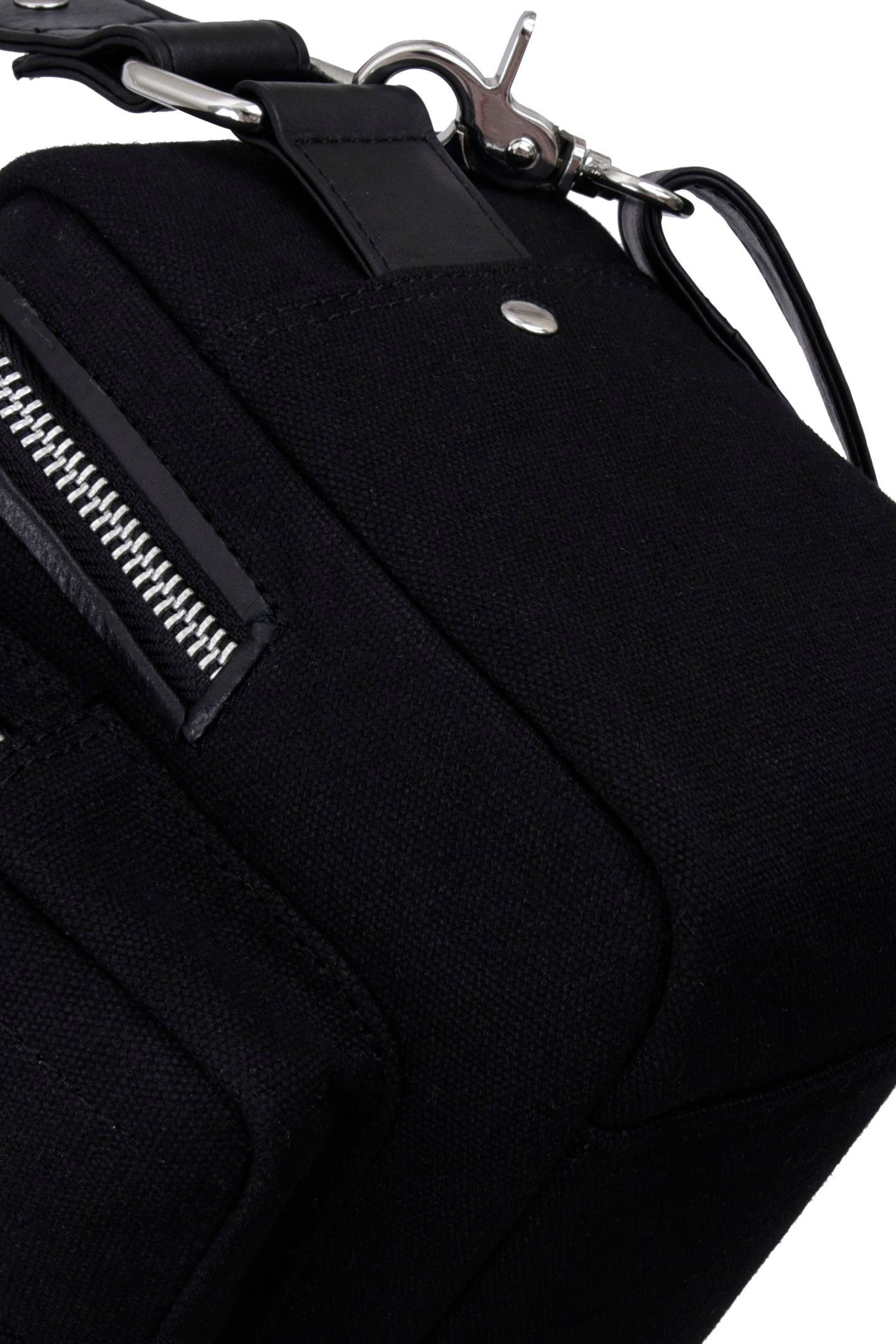 ELLIE RECYCLED CANVAS BLACK 5