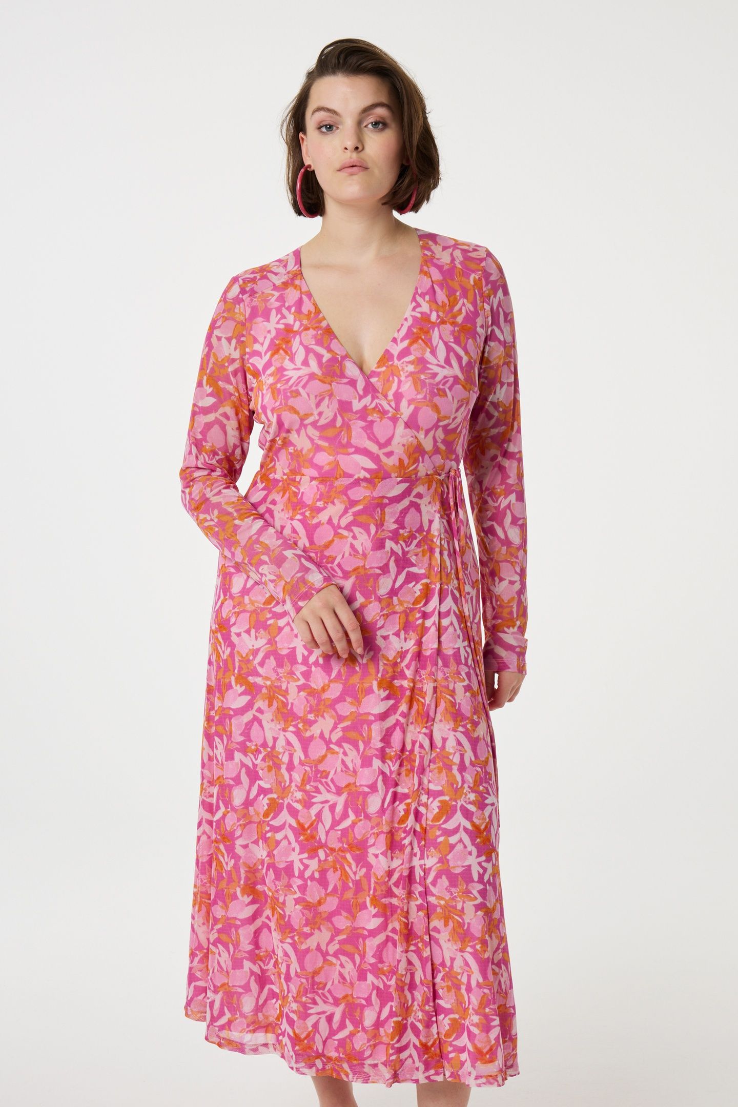 NATTY DRESS PINK GLOW/TANGERINE 2