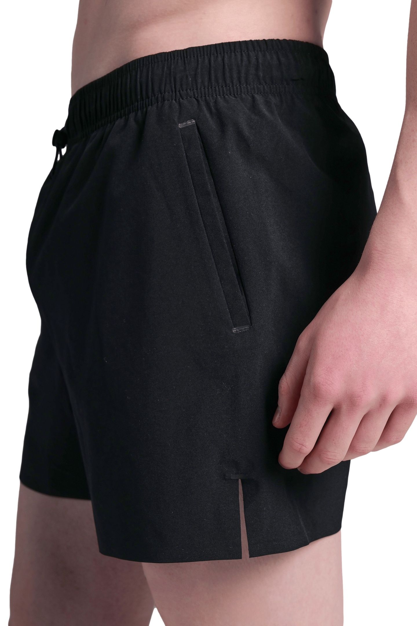 EVO BEACH SHORT SOLID BLACK 5