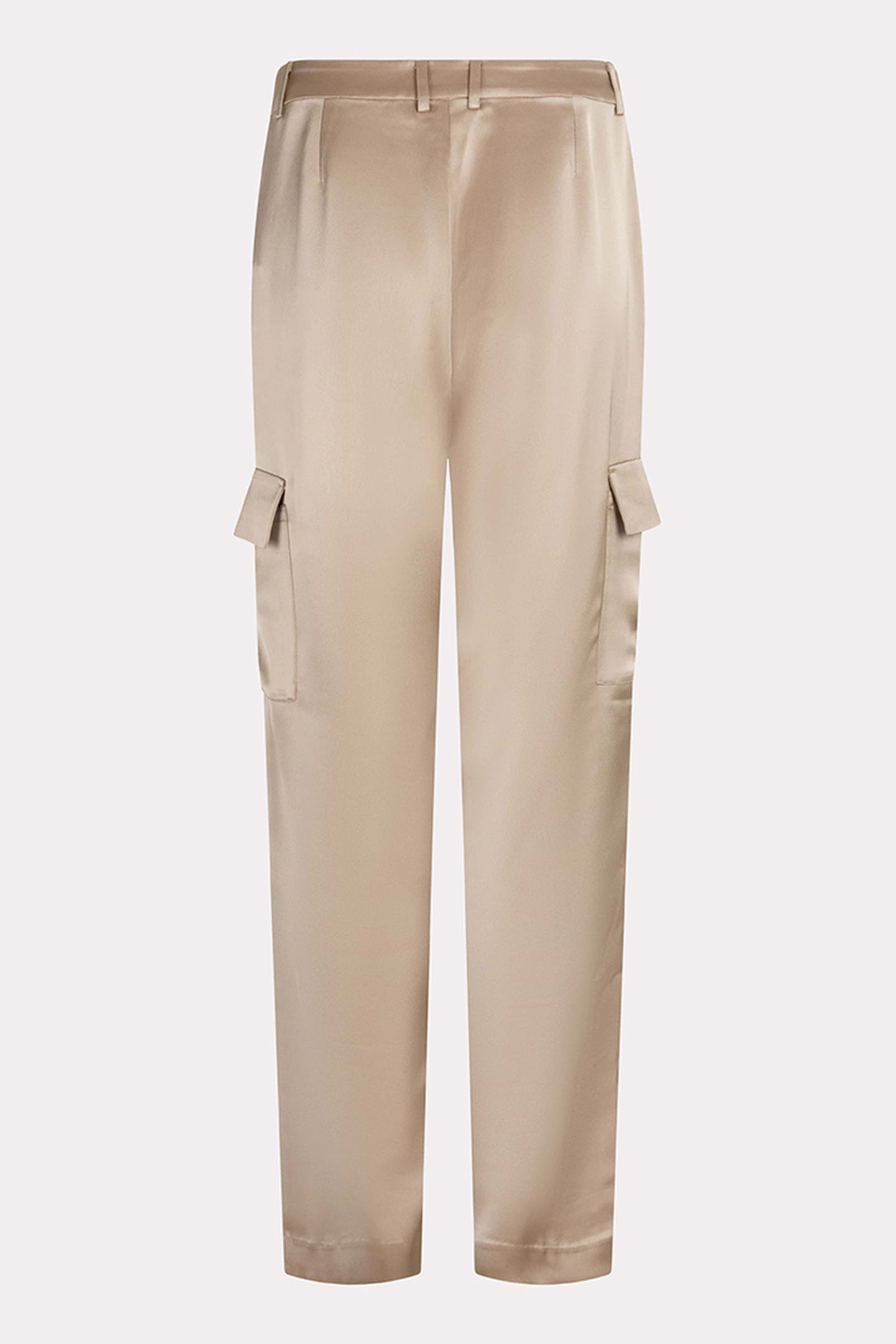 TROUSERS CARGO SATIN GOLD 5
