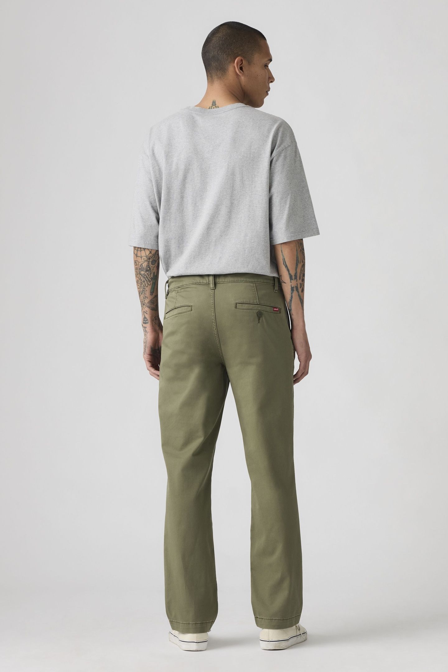 XX CHINO RELAXED STRAIGHT TROUSERS 4