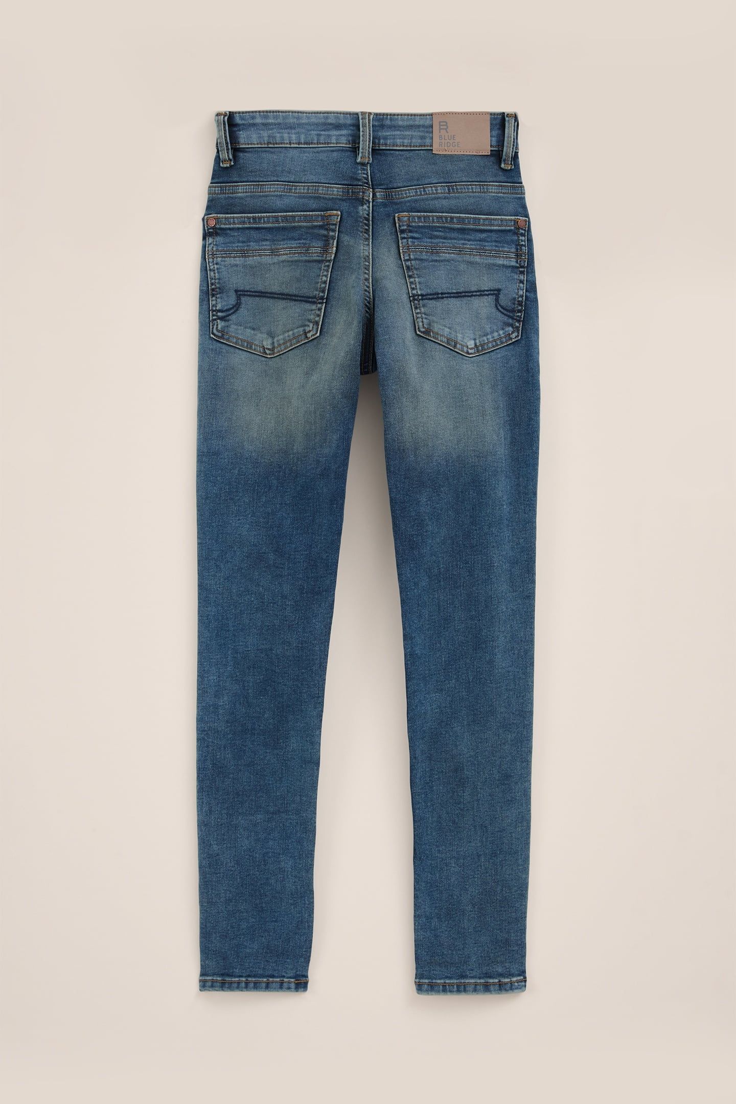 5-POCKET MID WAIST BLUE 4