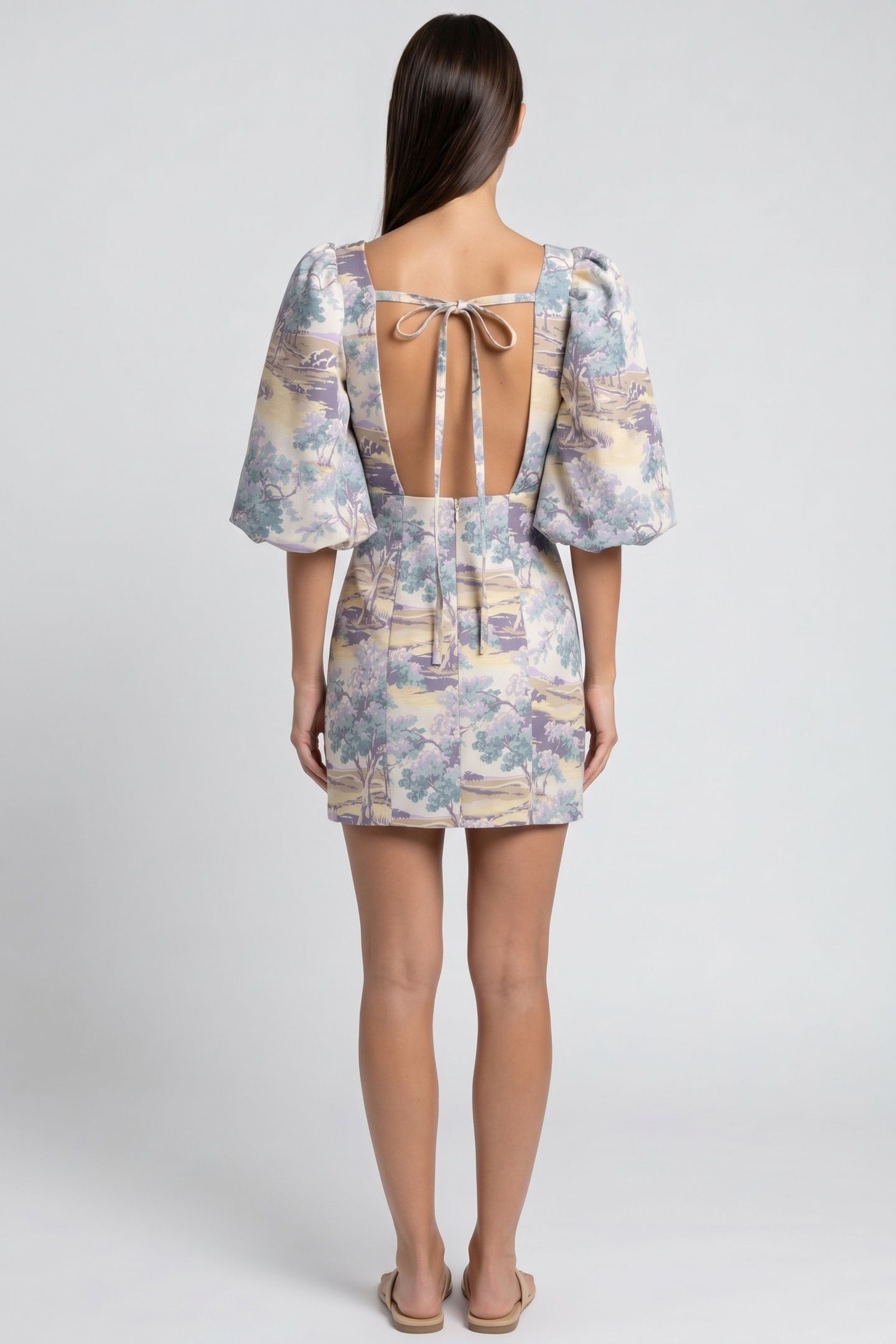 DAMIEN DRESS BEIGE 2