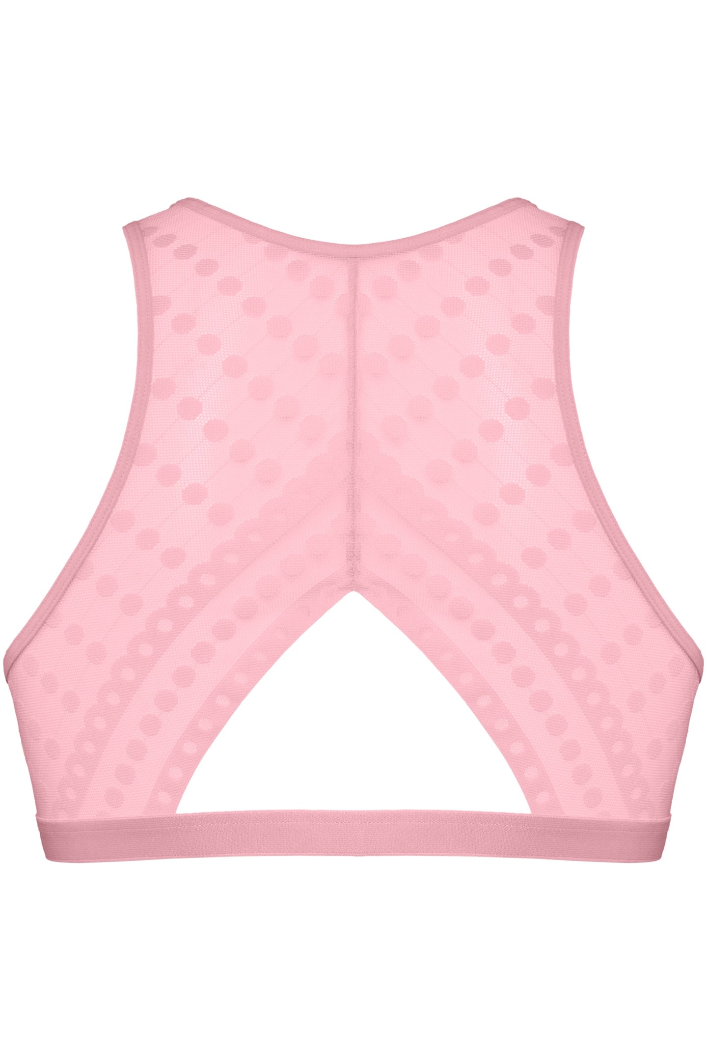 LUMINOSA BRABRALETTEUNWIRED UNPADDED PINK 4
