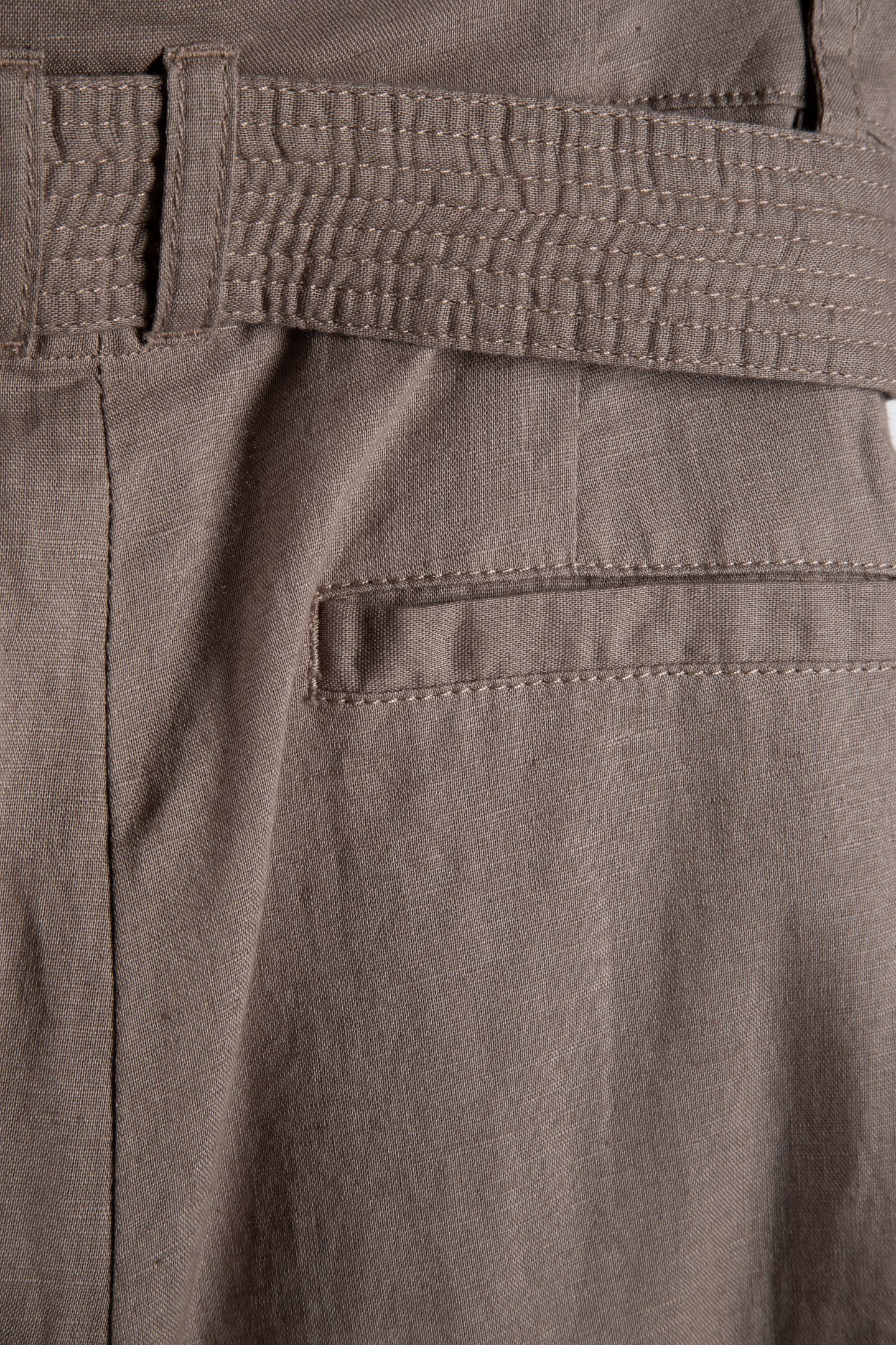 ARIA LINEN TROUSERS BEIGE 5