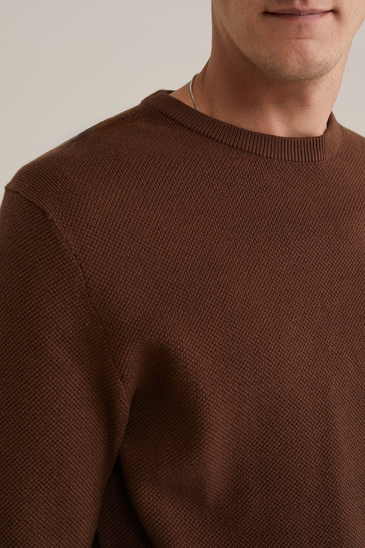 PULLOVER BROWN 5