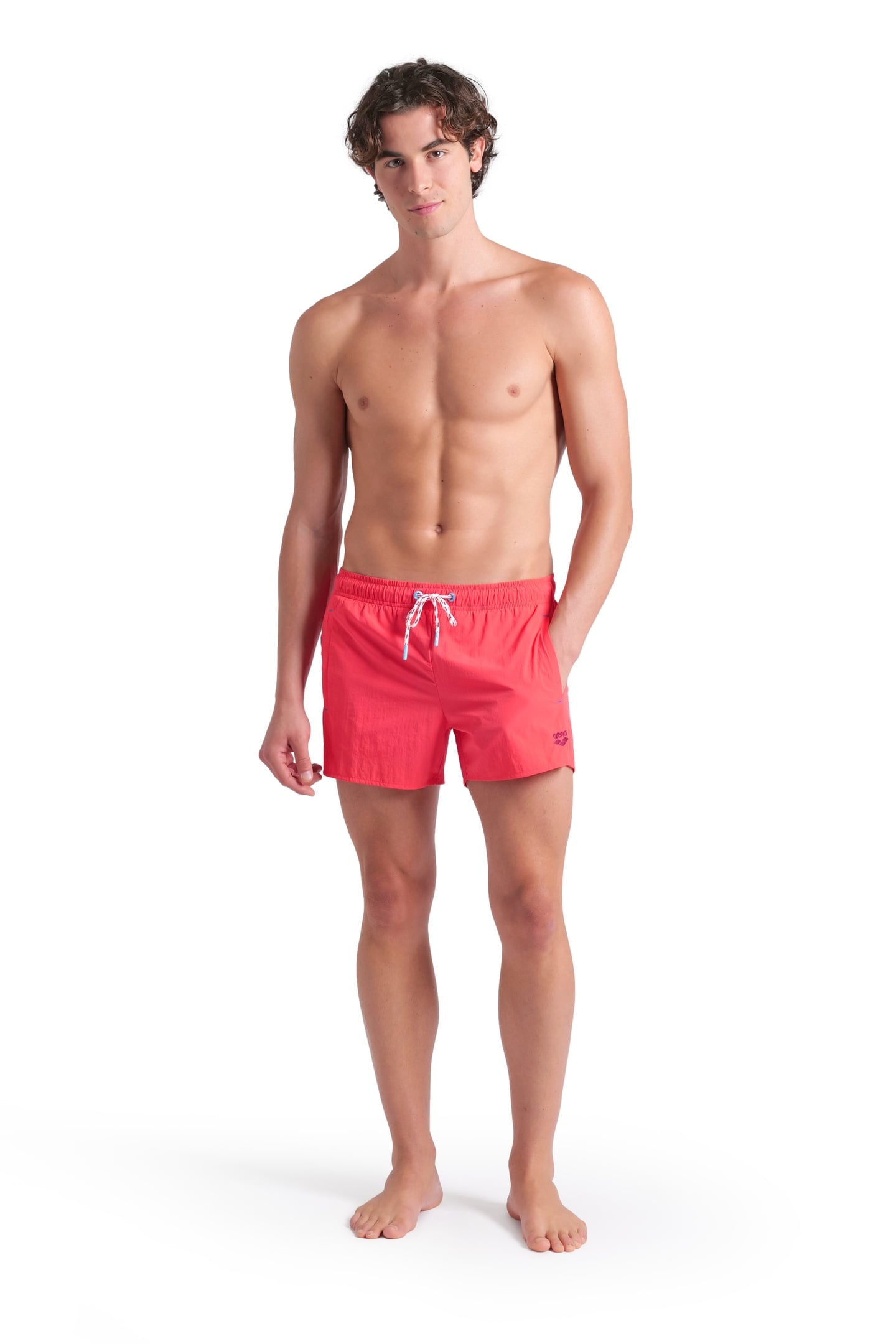 PRO_FILE BEACH X-SHORT CALYPSO CORAL-DARK PURPLE 1