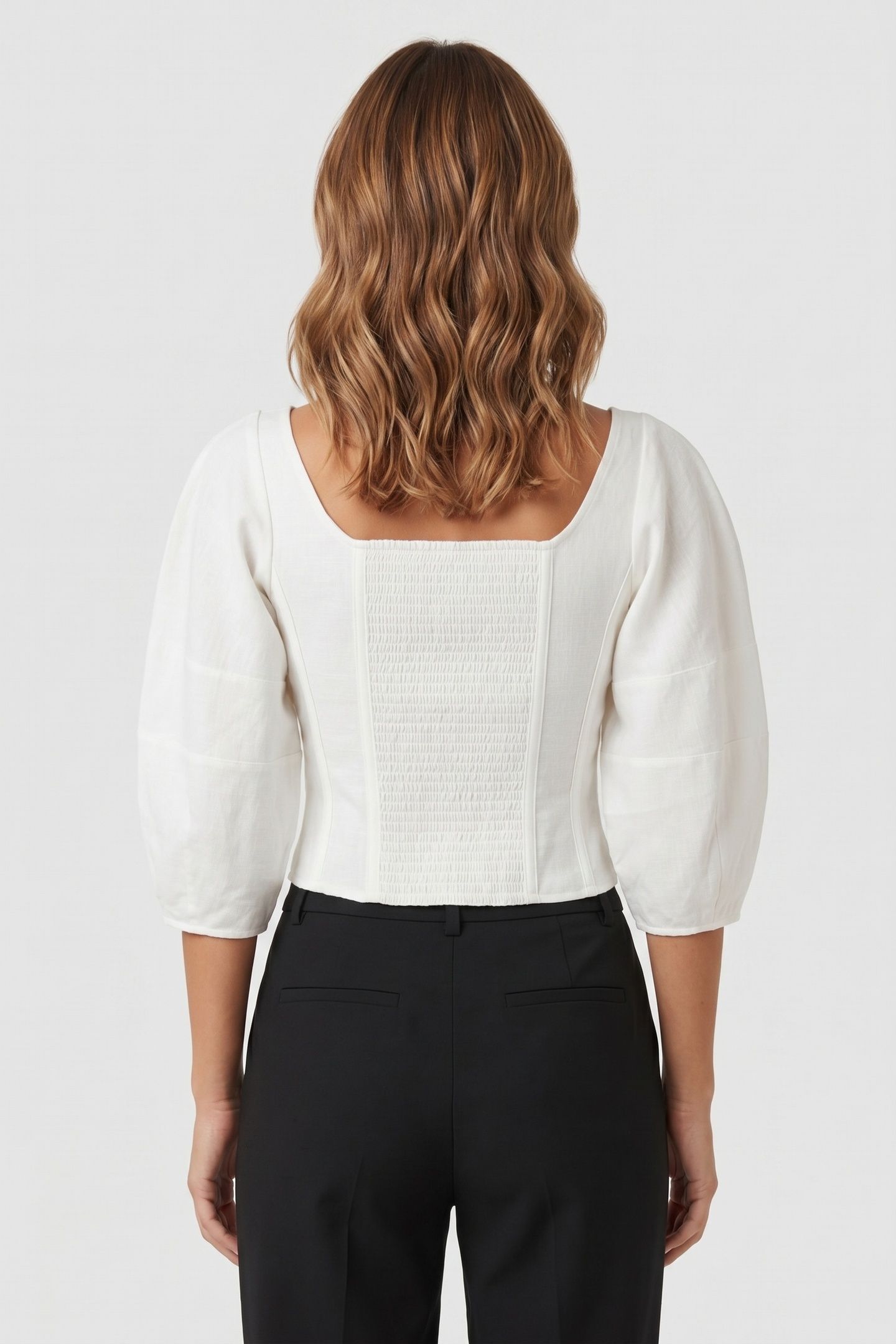 CLARE BLOUSE WHITE 2