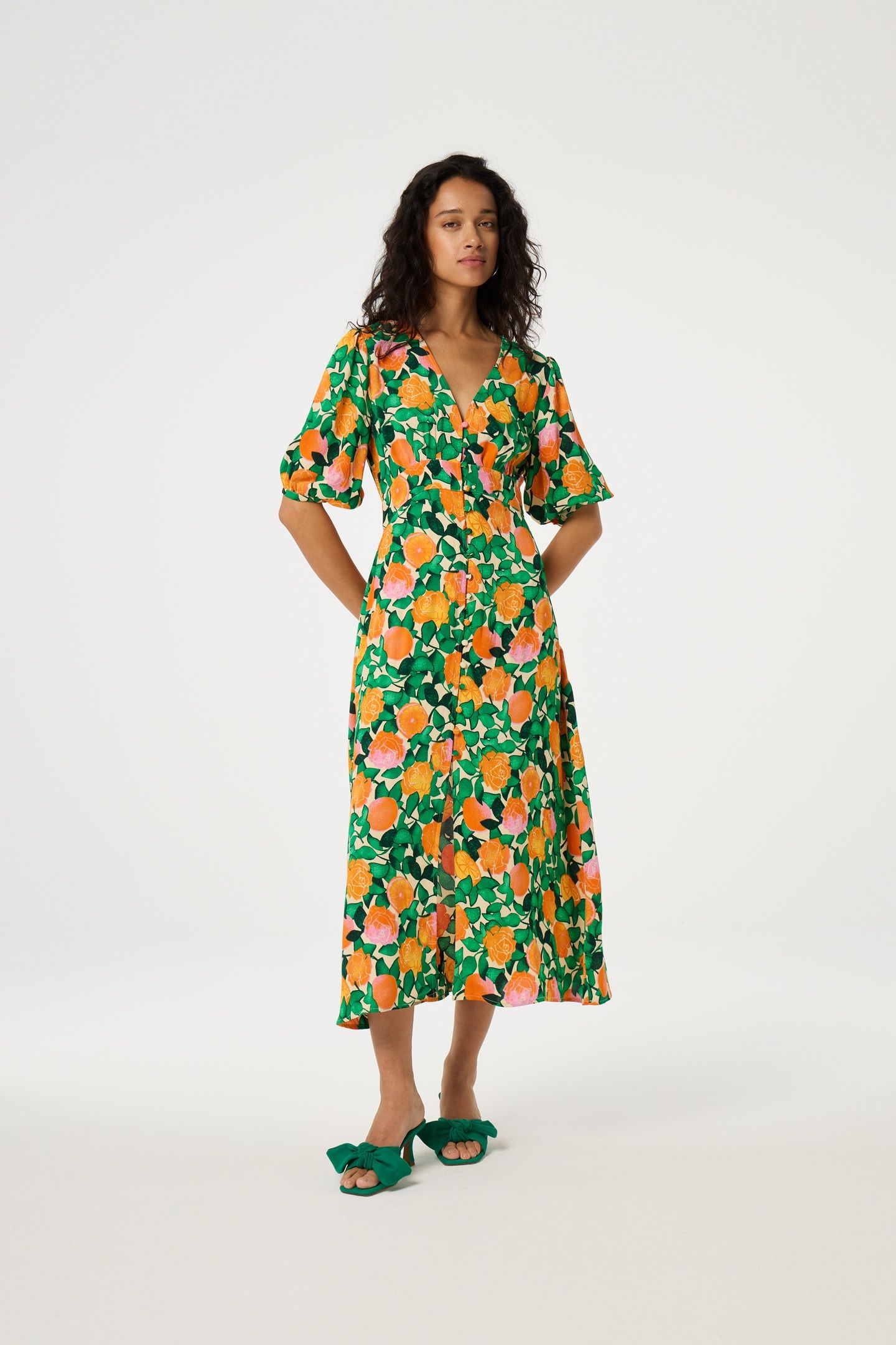 ANA DRESS GRASS IS GREENER/JUS 1