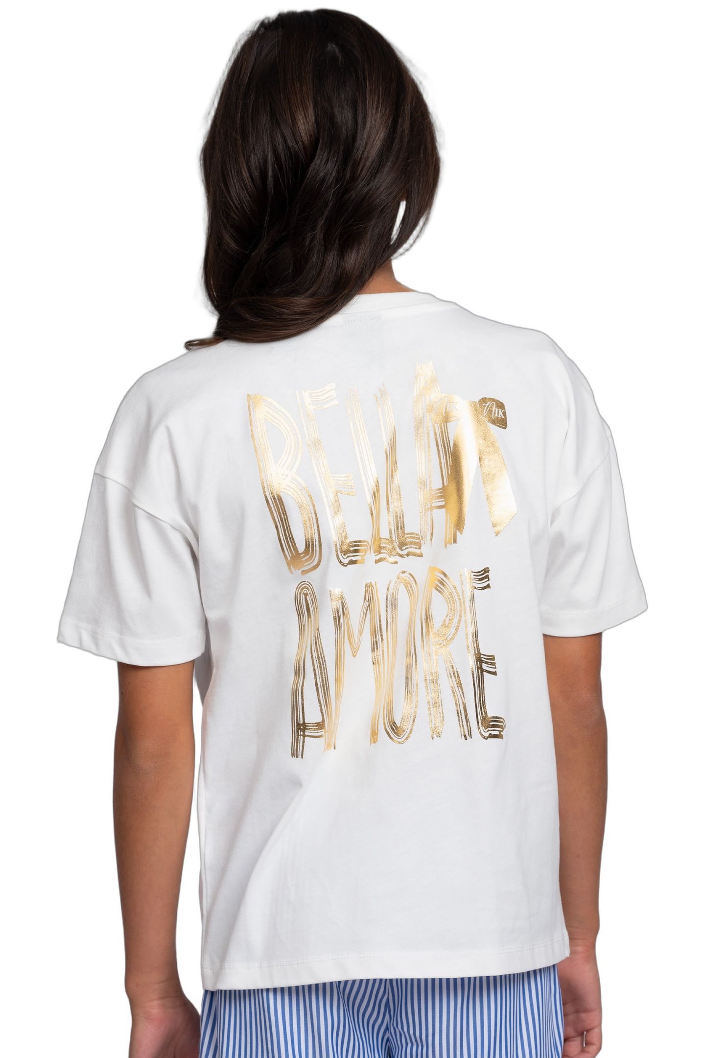 BELLE FOIL T-SHIRT OFF WHITE 1