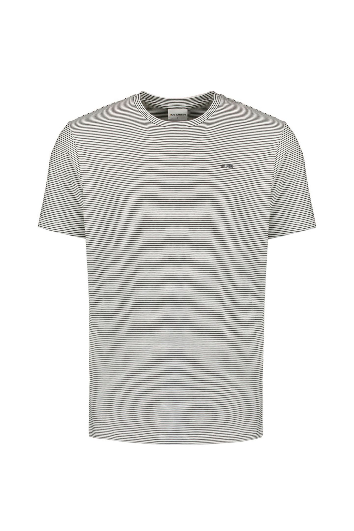 T-SHIRT CREWNECK STRIPES OFFWHITE 5