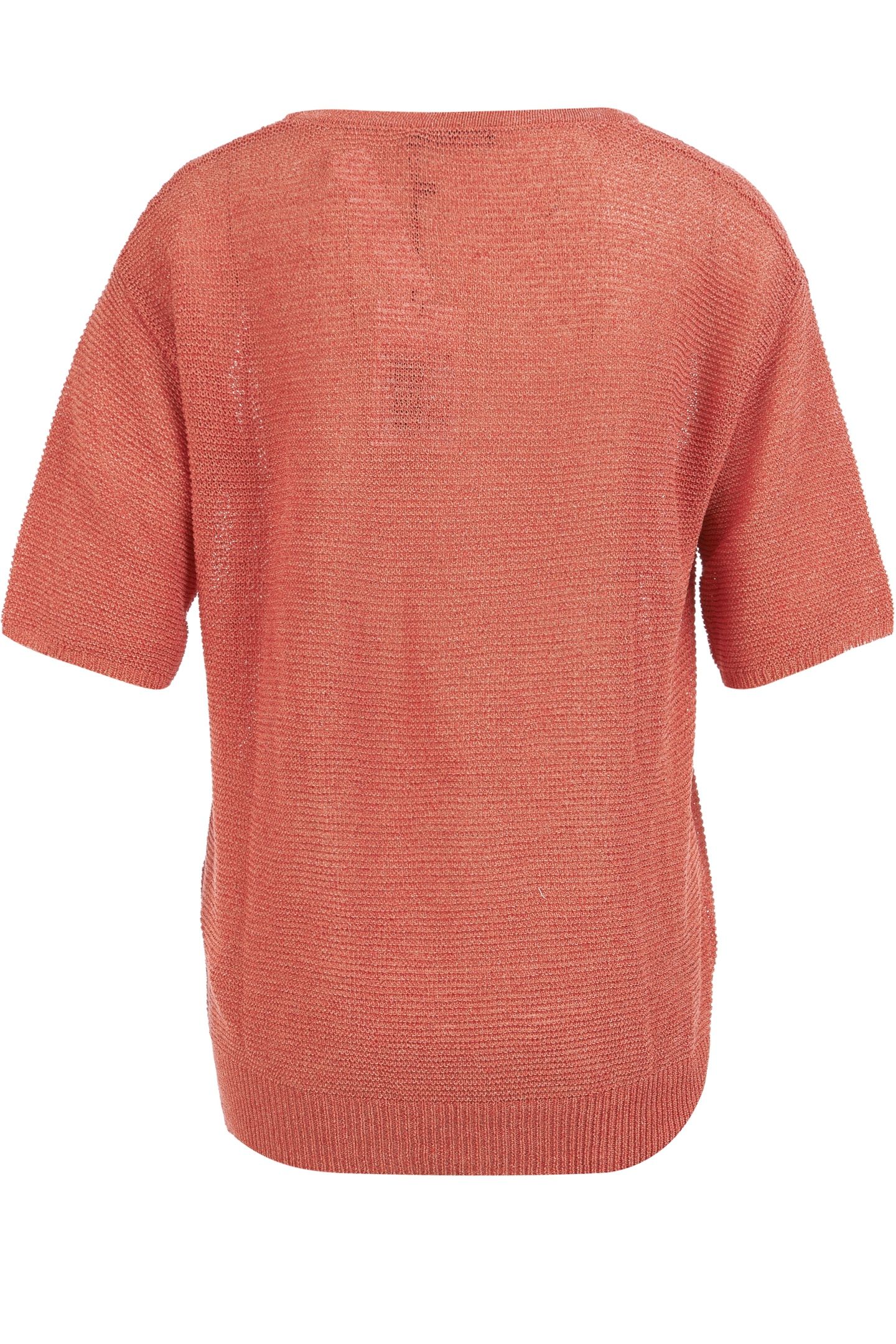 ELBOW SLEEVE PULLOVER IN ORANGE 3