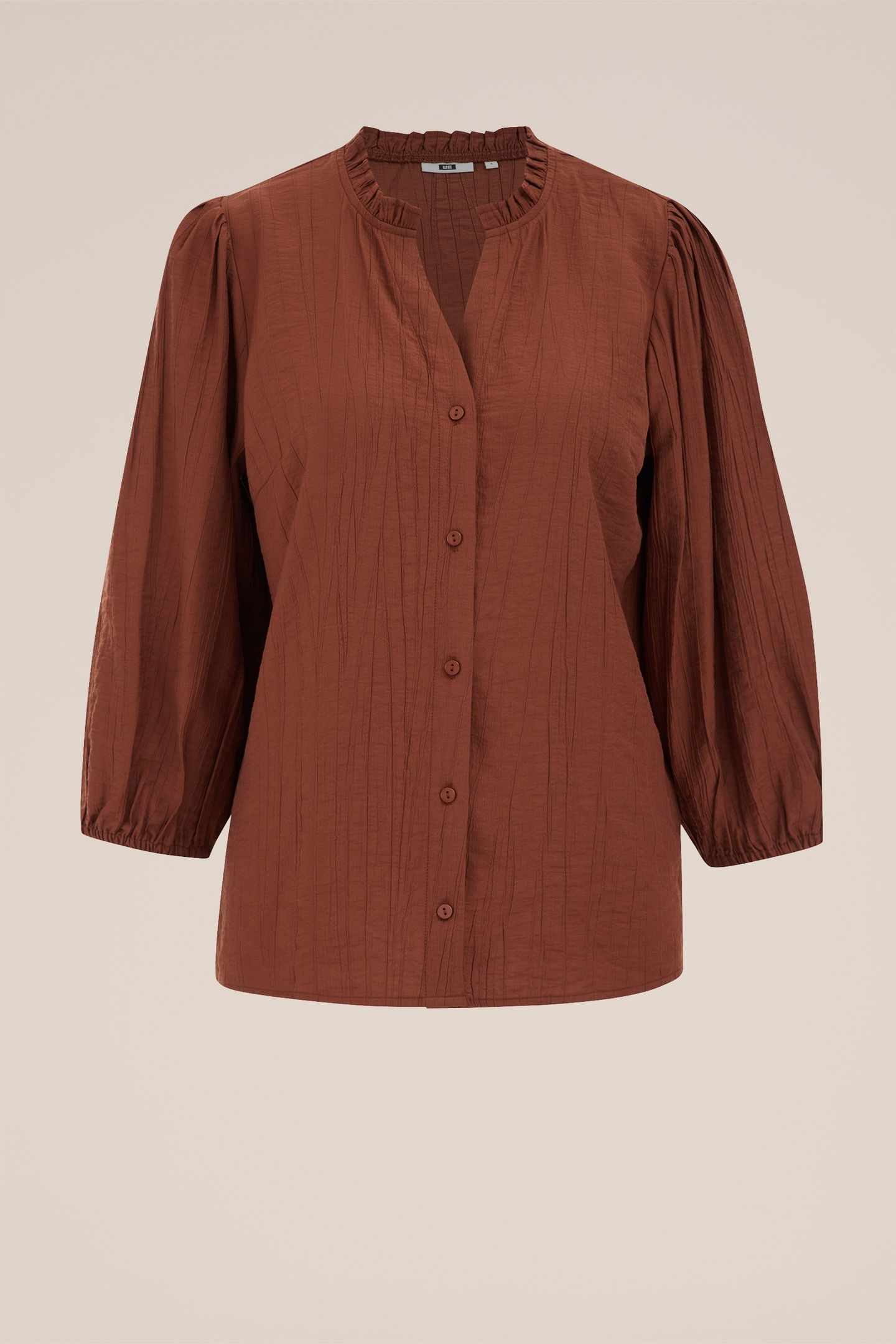 BLOUSE BROWN 4