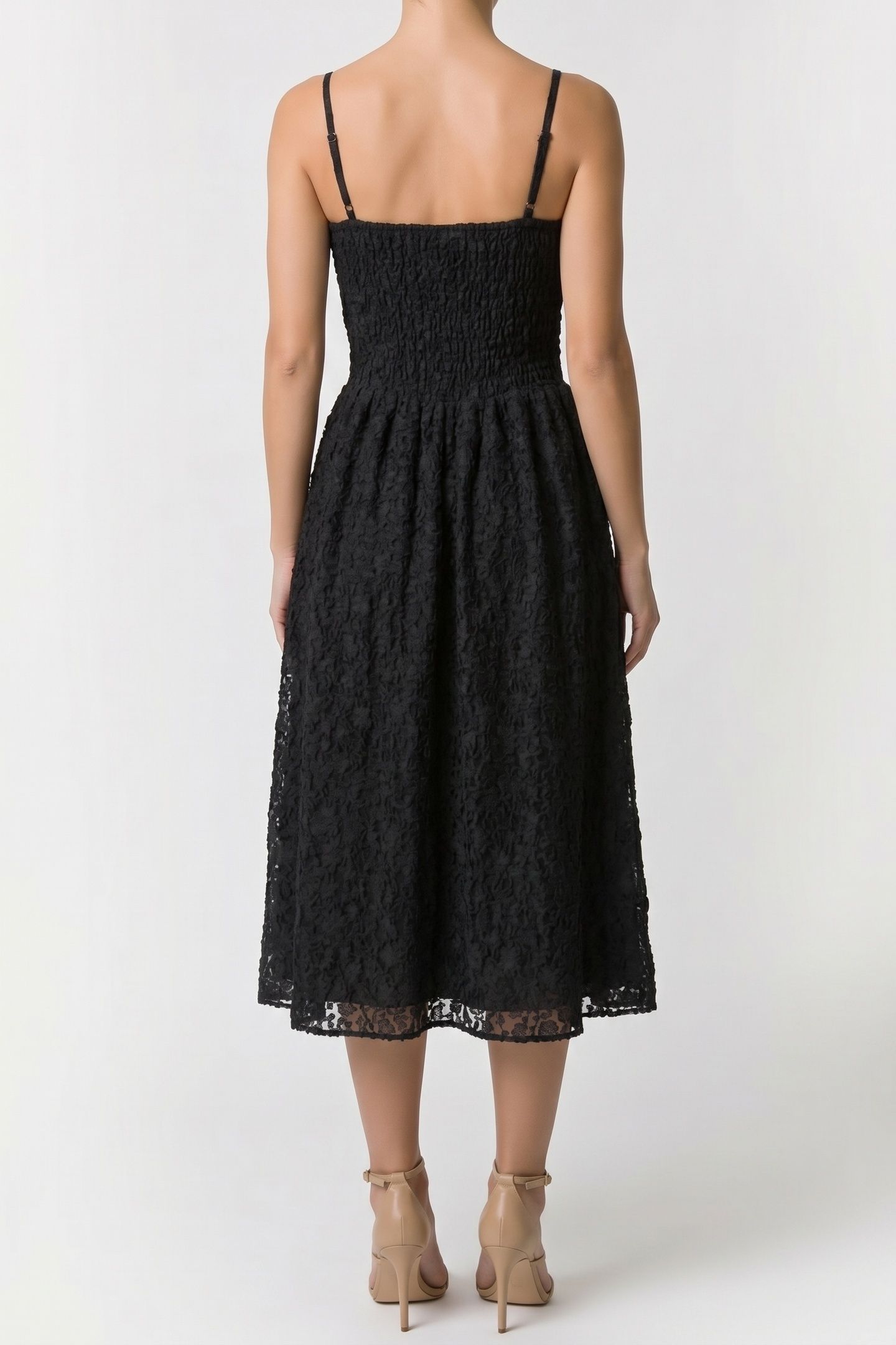 LUNA DRESS BLACK 2