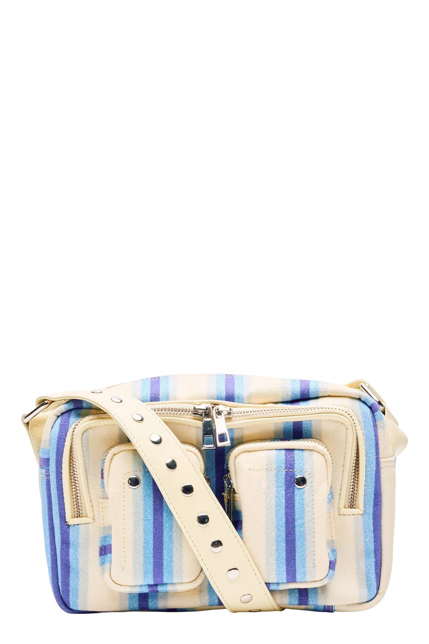 ELLIE CANVAS BLUE STRIPES 1