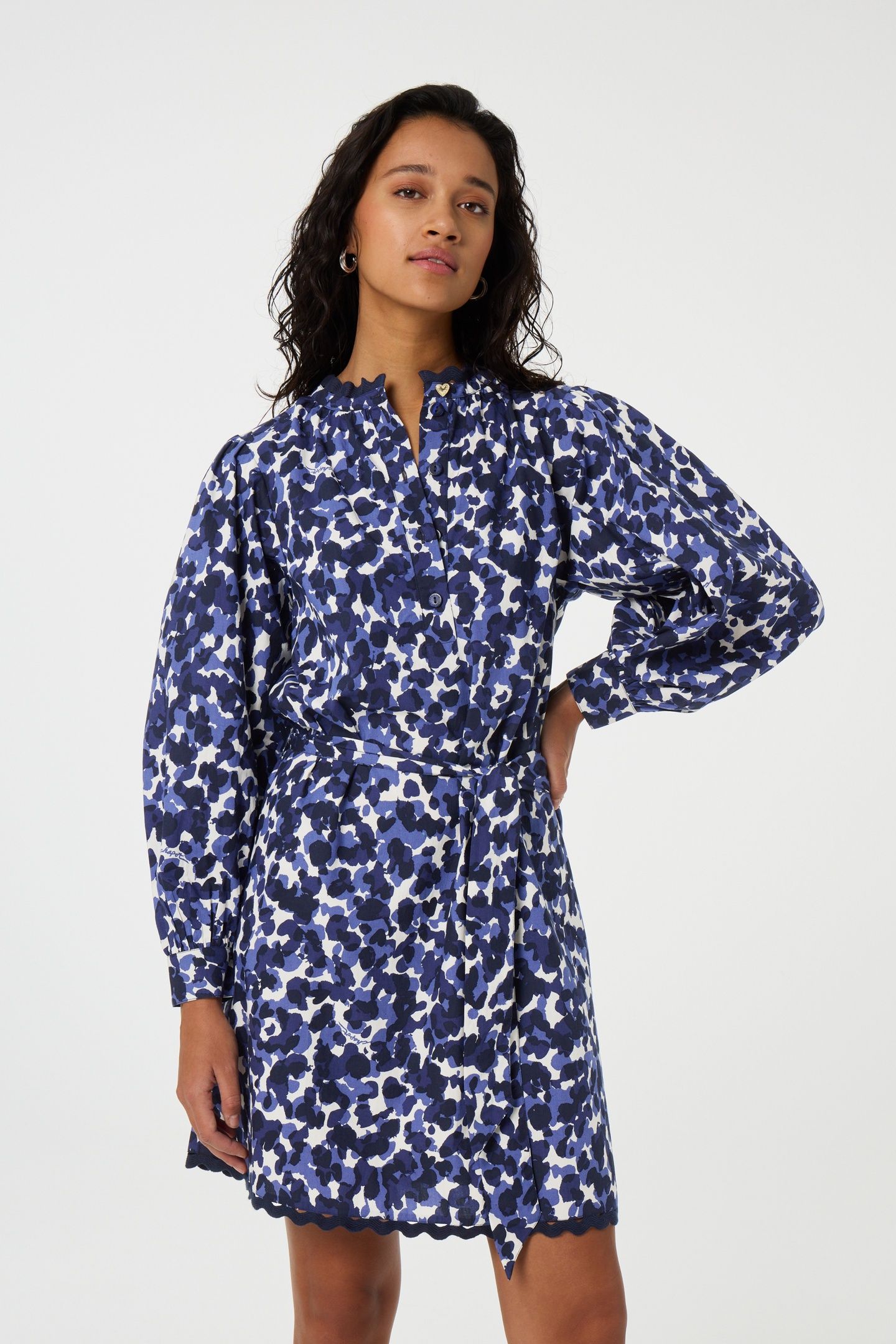 DIAZ DRESS AFTER MIDNIGHT BLUE/ 2