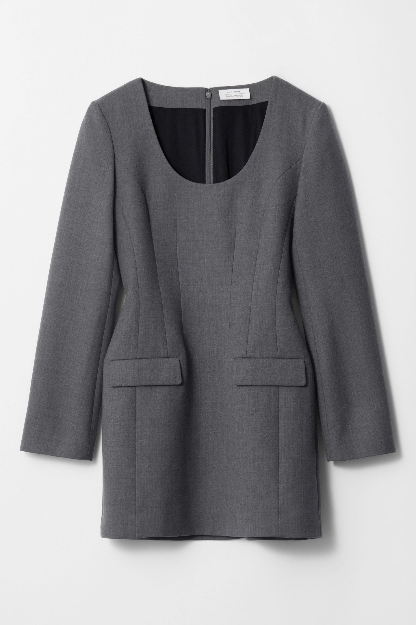 ADDY DRESS GREY 3