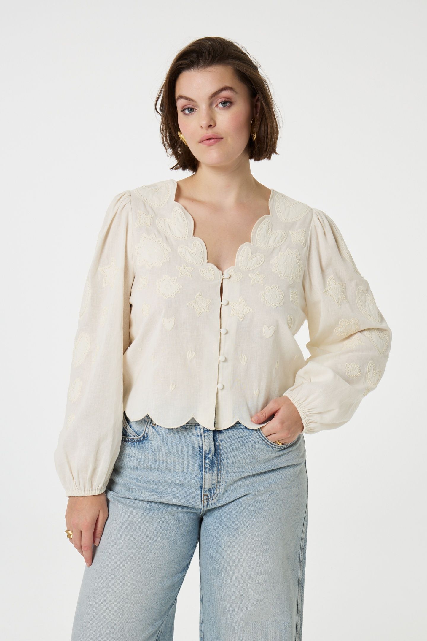 RANI BLOUSE COSY WHITE 2