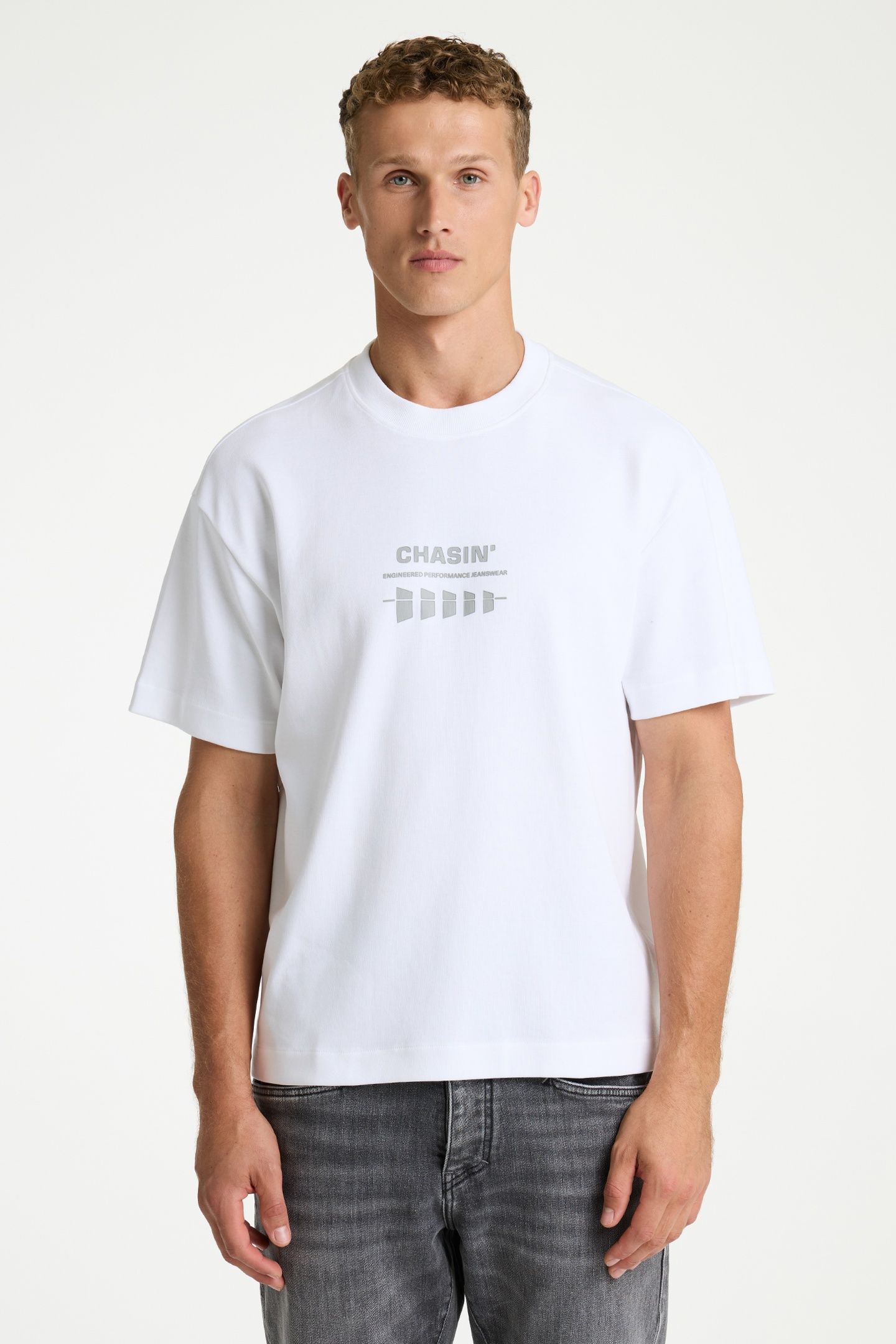 DARION T-SHIRT SHORT SLEEVE BRIGHT WHITE 1