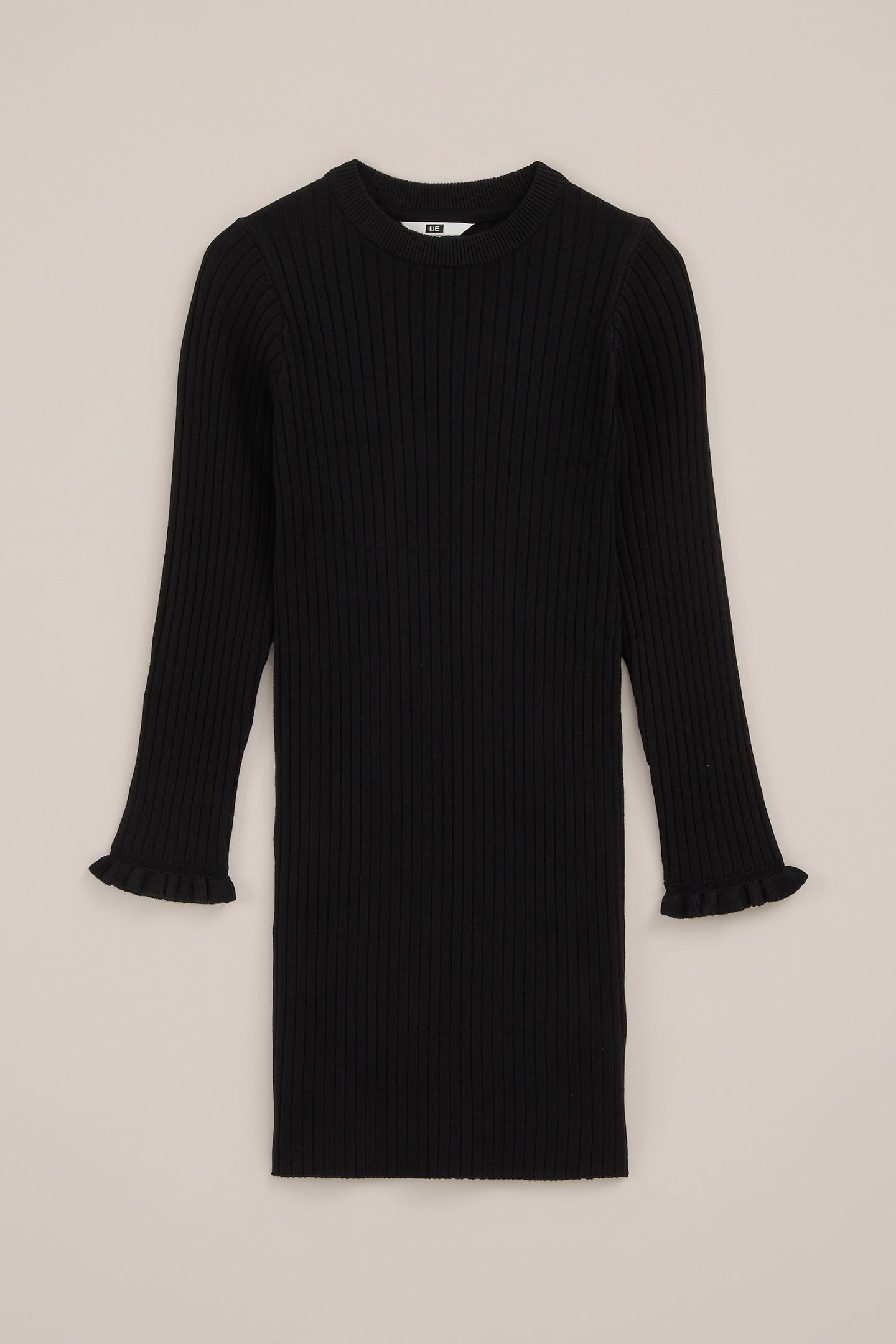 DRESS MID LENGTH BLACK 4
