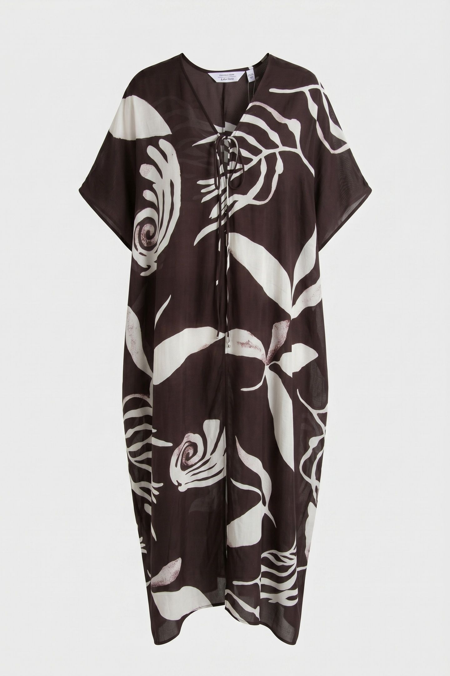 DANYA DRESS BROWN 4